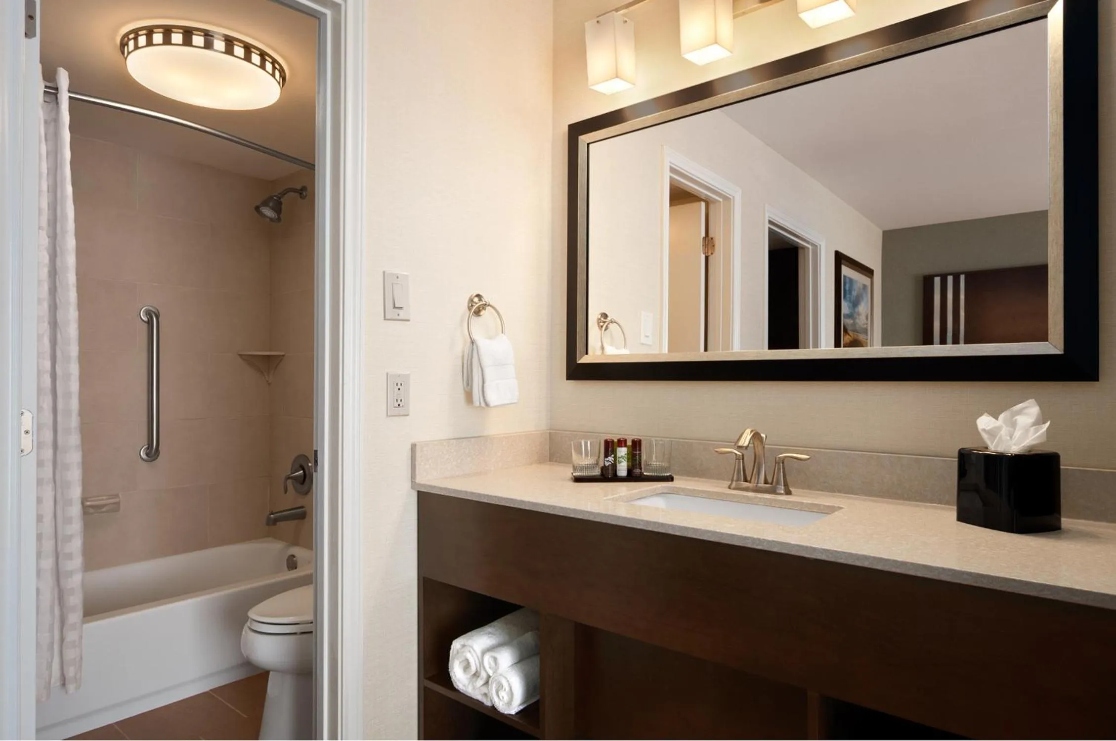 Bathroom in Embassy Suites Corpus Christi