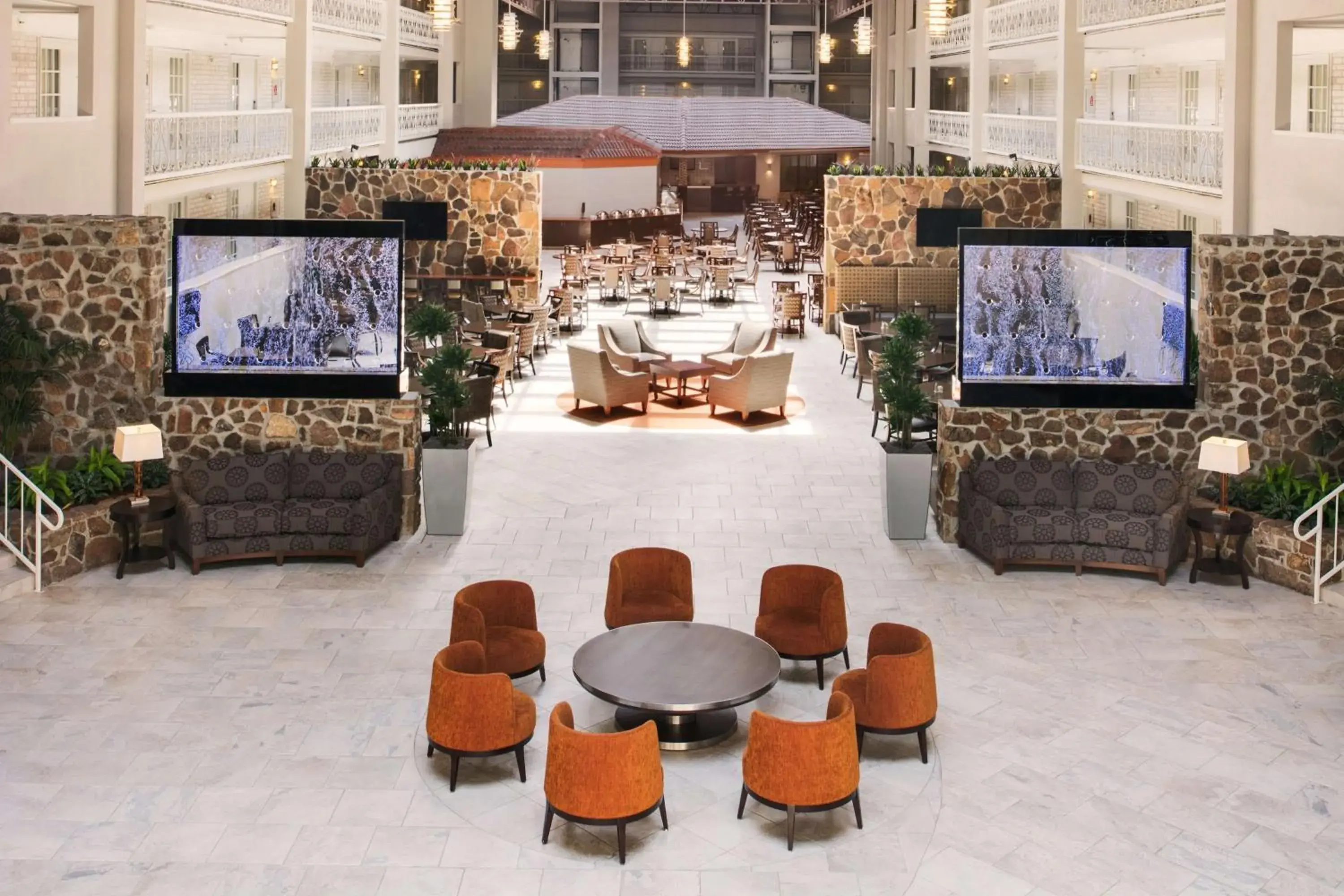 Lobby or reception in Embassy Suites Corpus Christi Lobby or reception in Embassy Suites Corpus Christi
