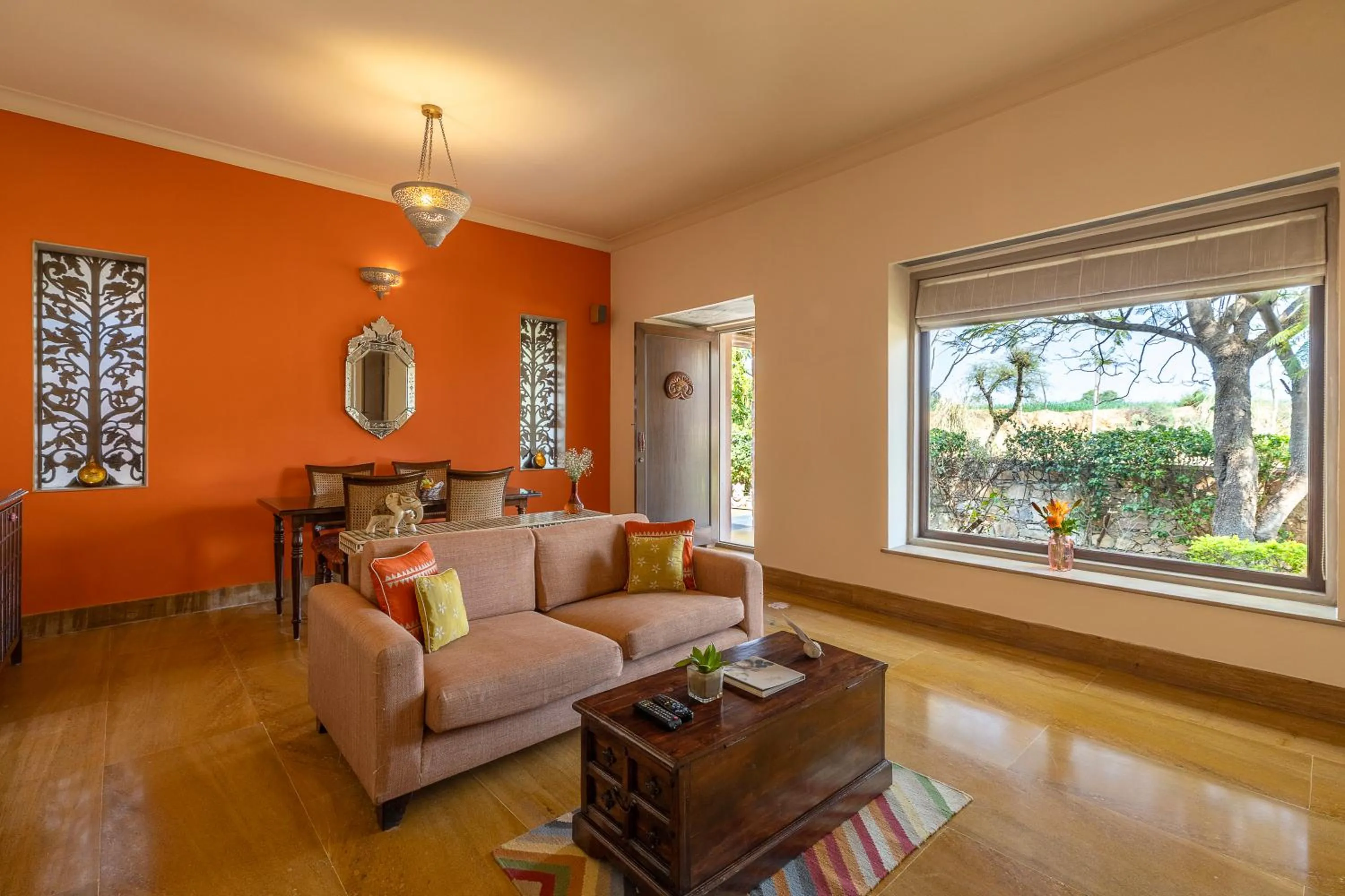 Living room in Tree of Life Resort & Spa Jaipur