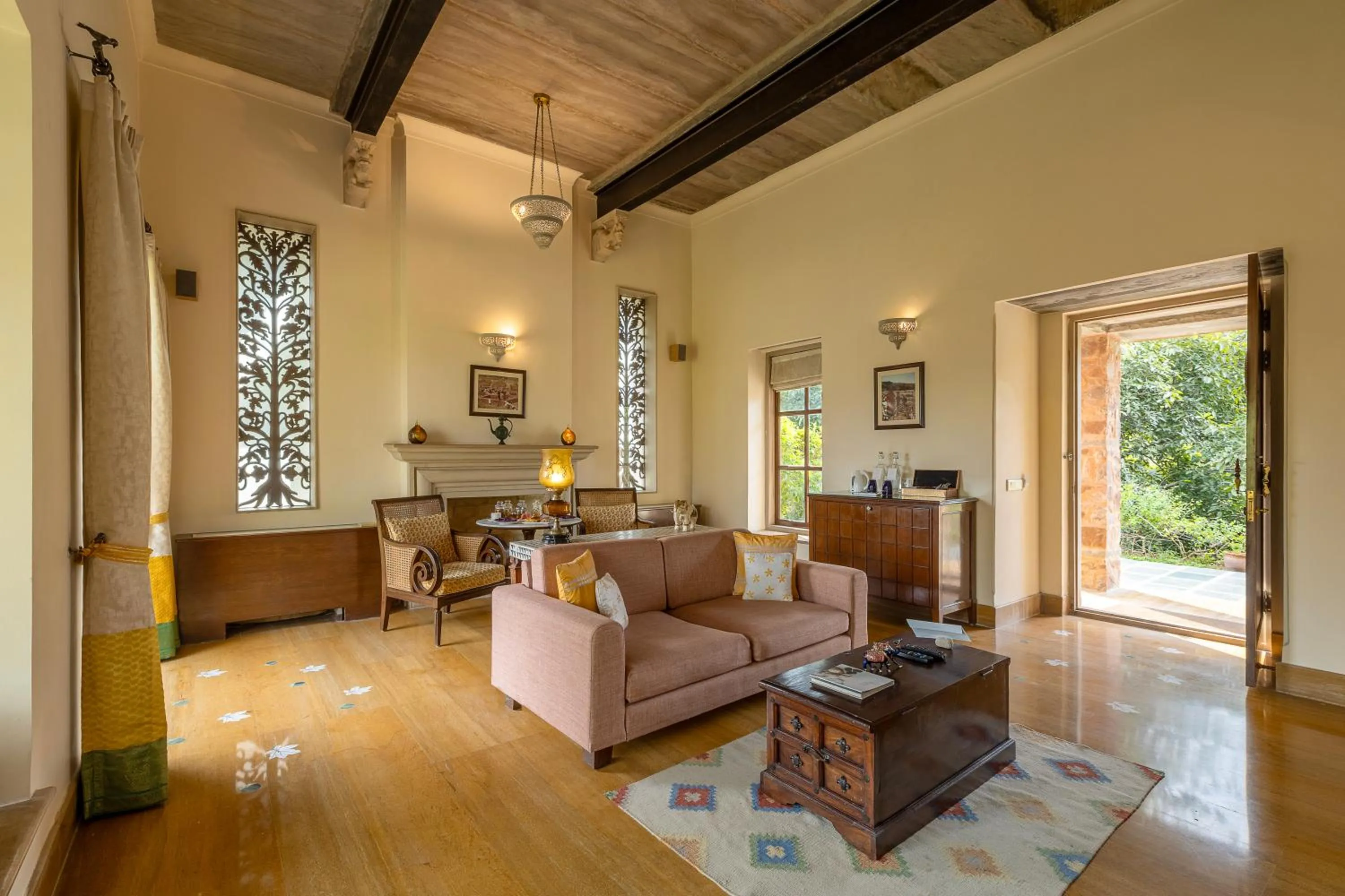 Living room in Tree of Life Resort & Spa Jaipur