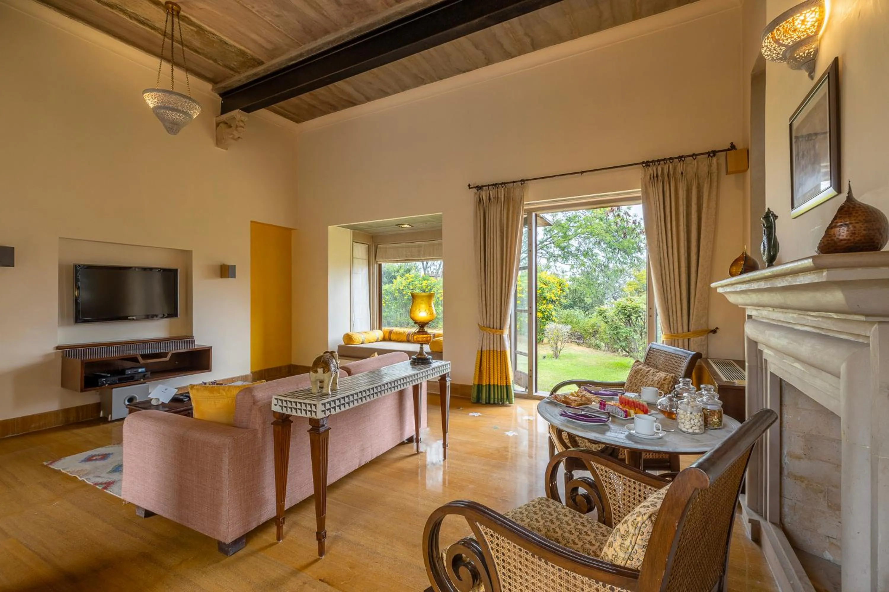 Living room in Tree of Life Resort & Spa Jaipur