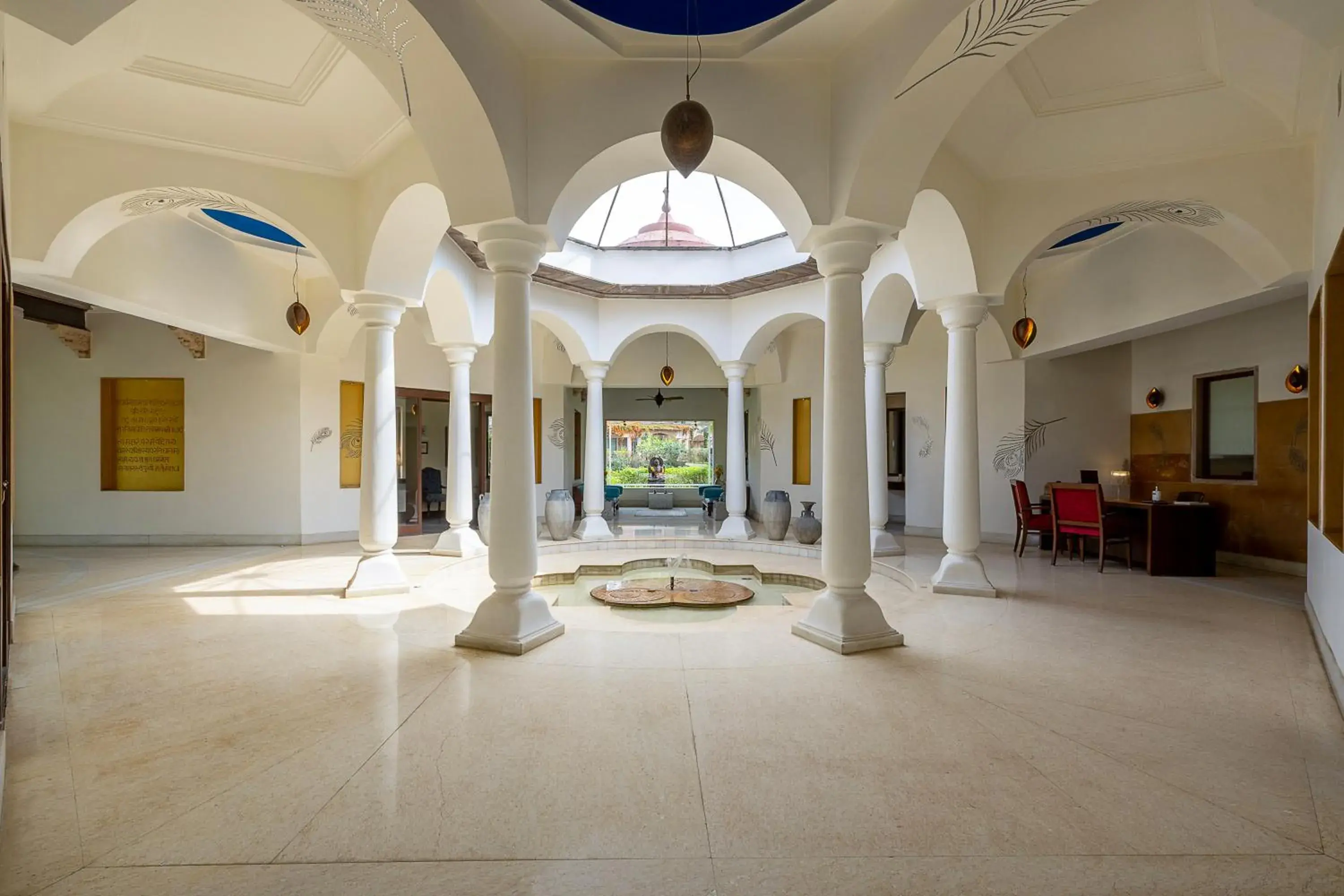 Lobby or reception in Tree of Life Resort & Spa Jaipur Lobby or reception in Tree of Life Resort & Spa Jaipur