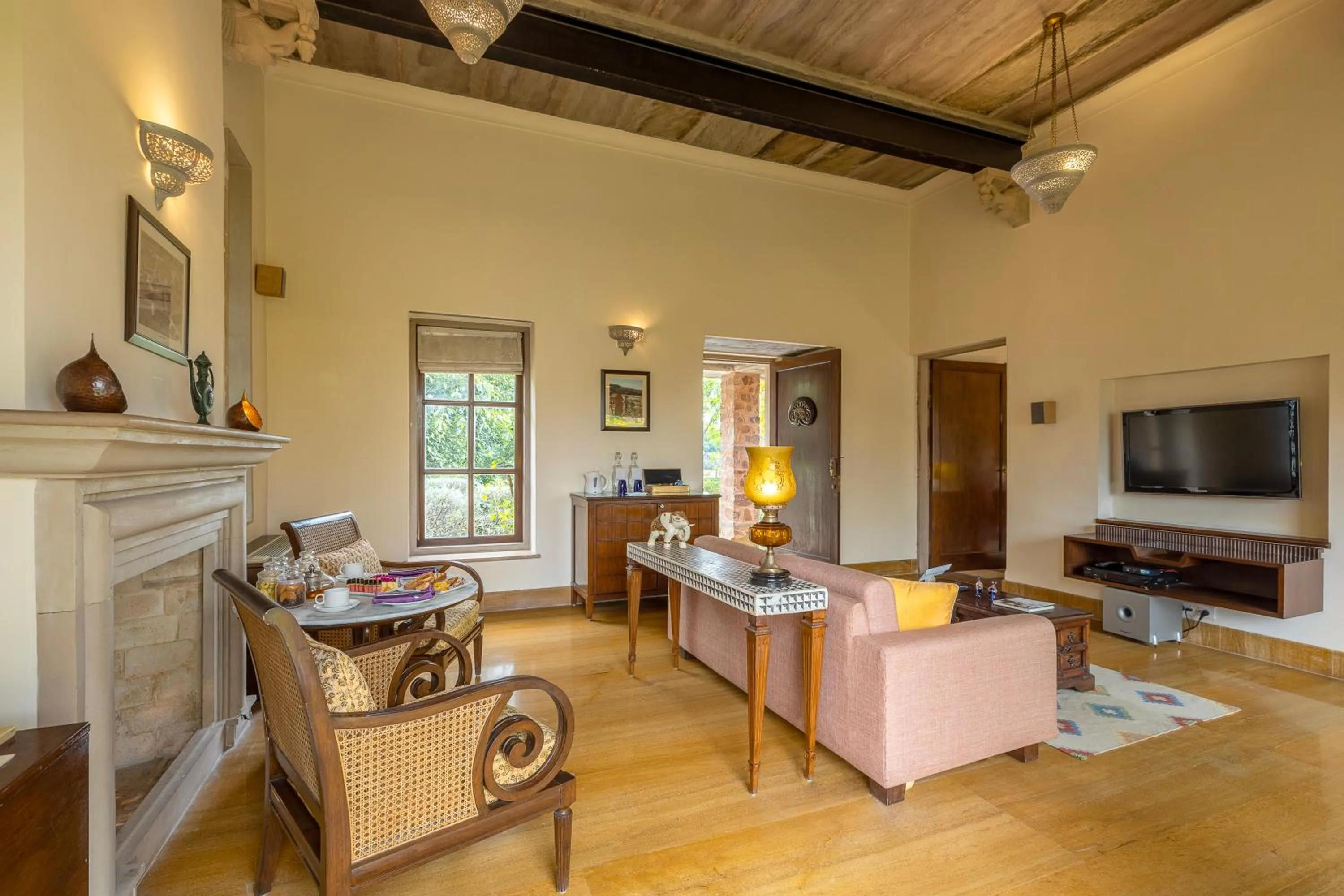 Living room in Tree of Life Resort & Spa Jaipur