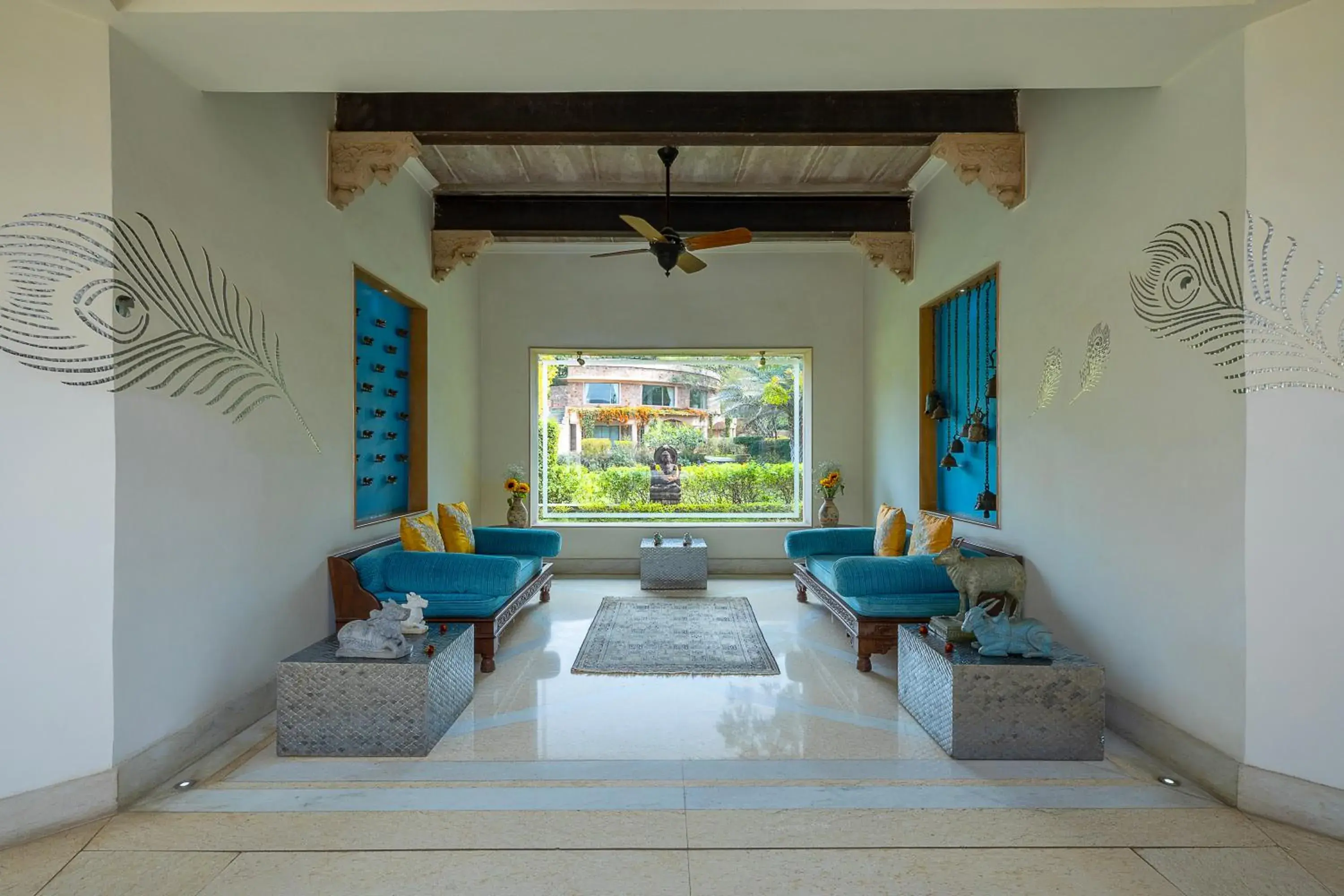 Lobby or reception in Tree of Life Resort & Spa Jaipur Lobby or reception in Tree of Life Resort & Spa Jaipur