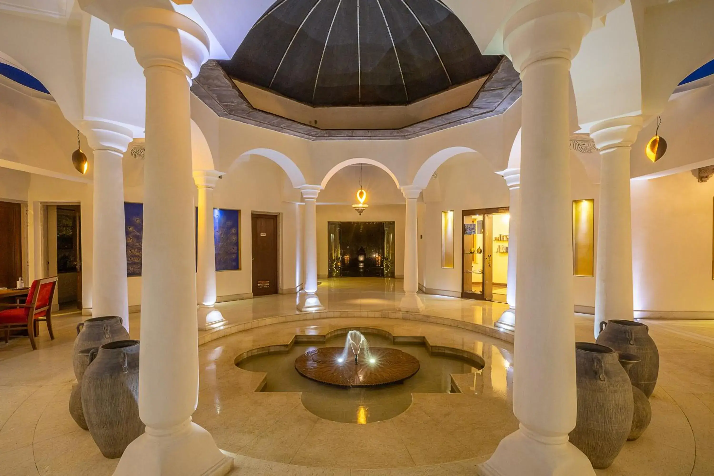 Lobby or reception in Tree of Life Resort & Spa Jaipur Lobby or reception in Tree of Life Resort & Spa Jaipur
