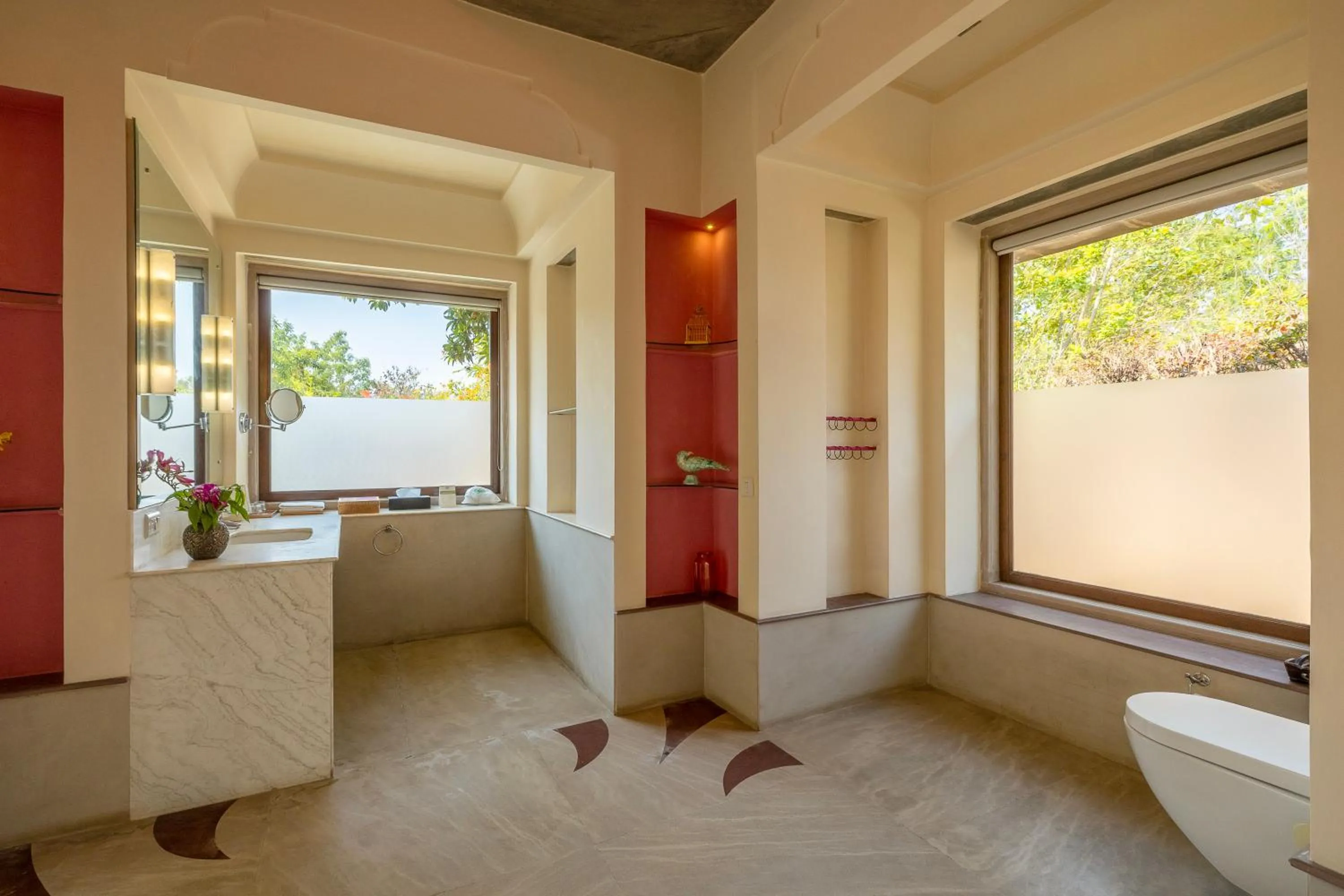 Bathroom in Tree of Life Resort & Spa Jaipur