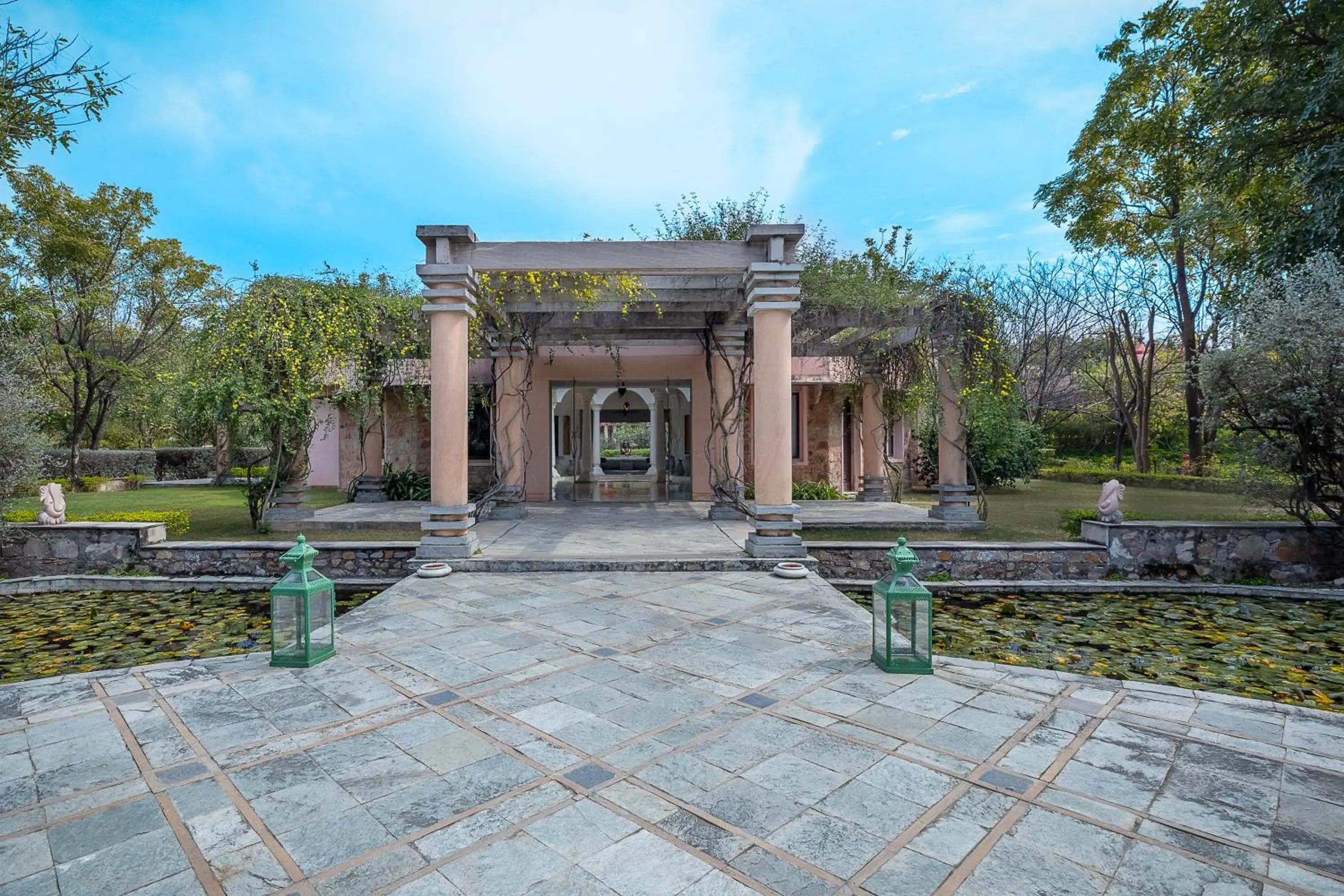 Facade/entrance in Tree of Life Resort & Spa Jaipur Facade/entrance in Tree of Life Resort & Spa Jaipur