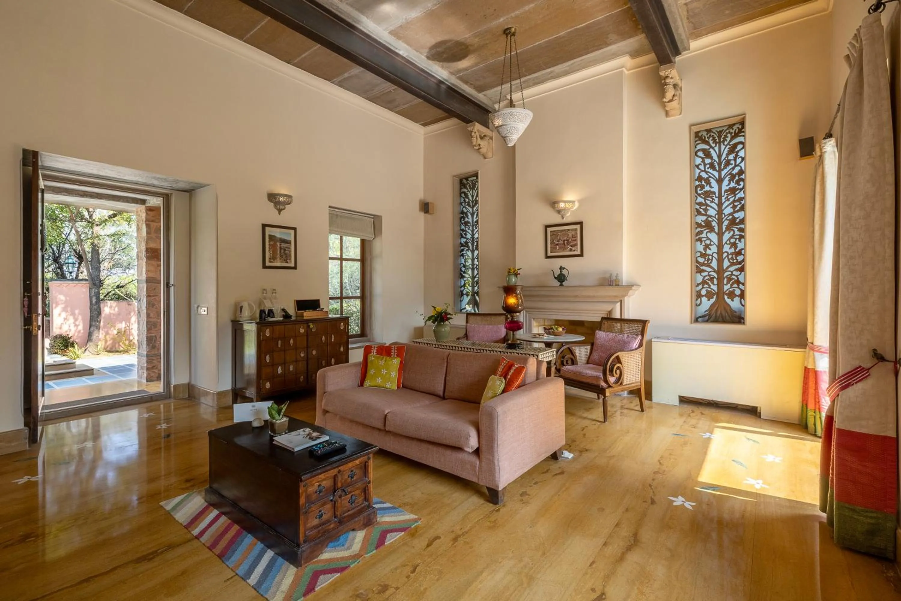 Living room in Tree of Life Resort & Spa Jaipur
