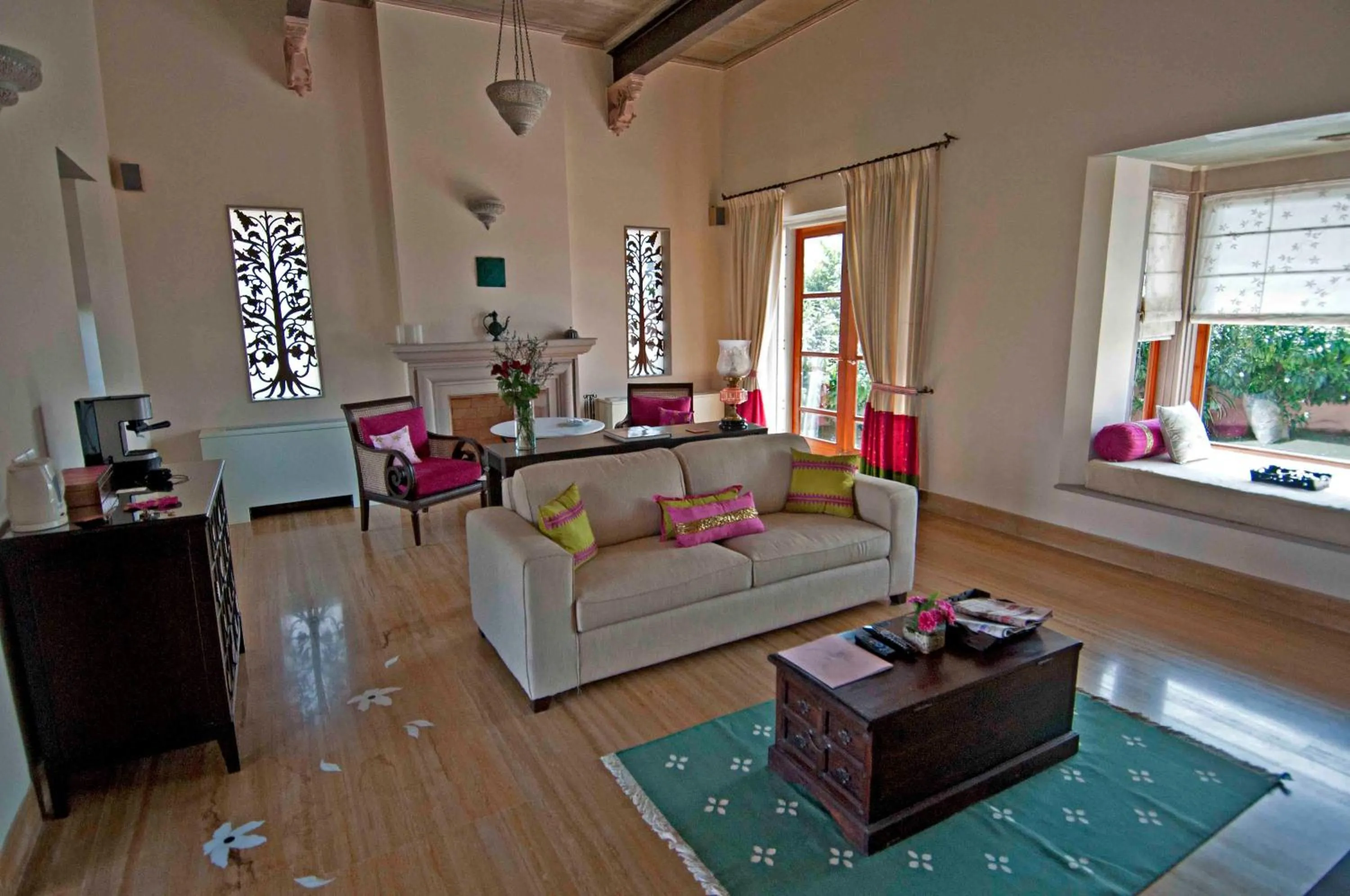 Living room in Tree of Life Resort & Spa Jaipur