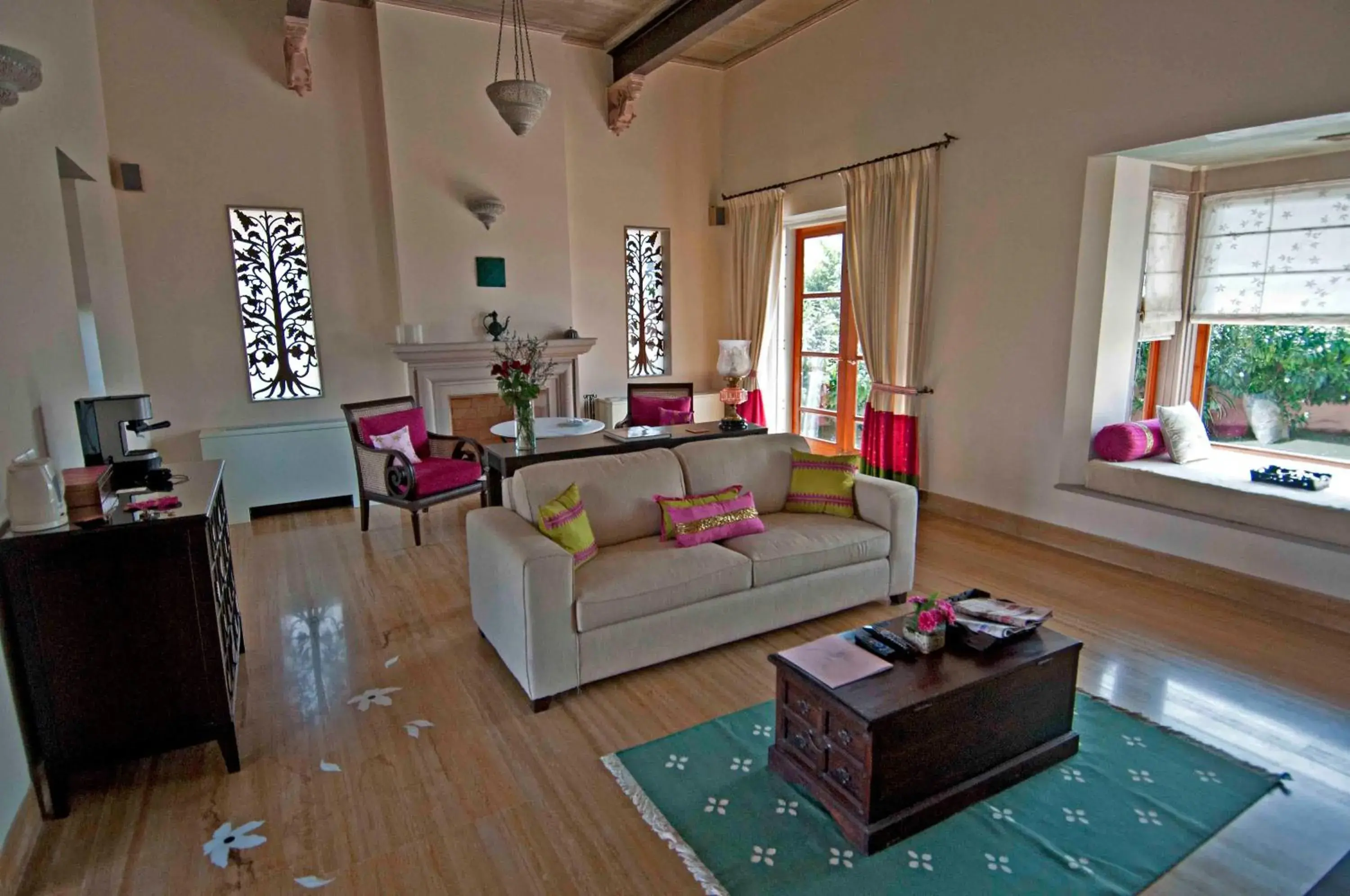 Living room in Tree of Life Resort & Spa Jaipur Living room in Tree of Life Resort & Spa Jaipur