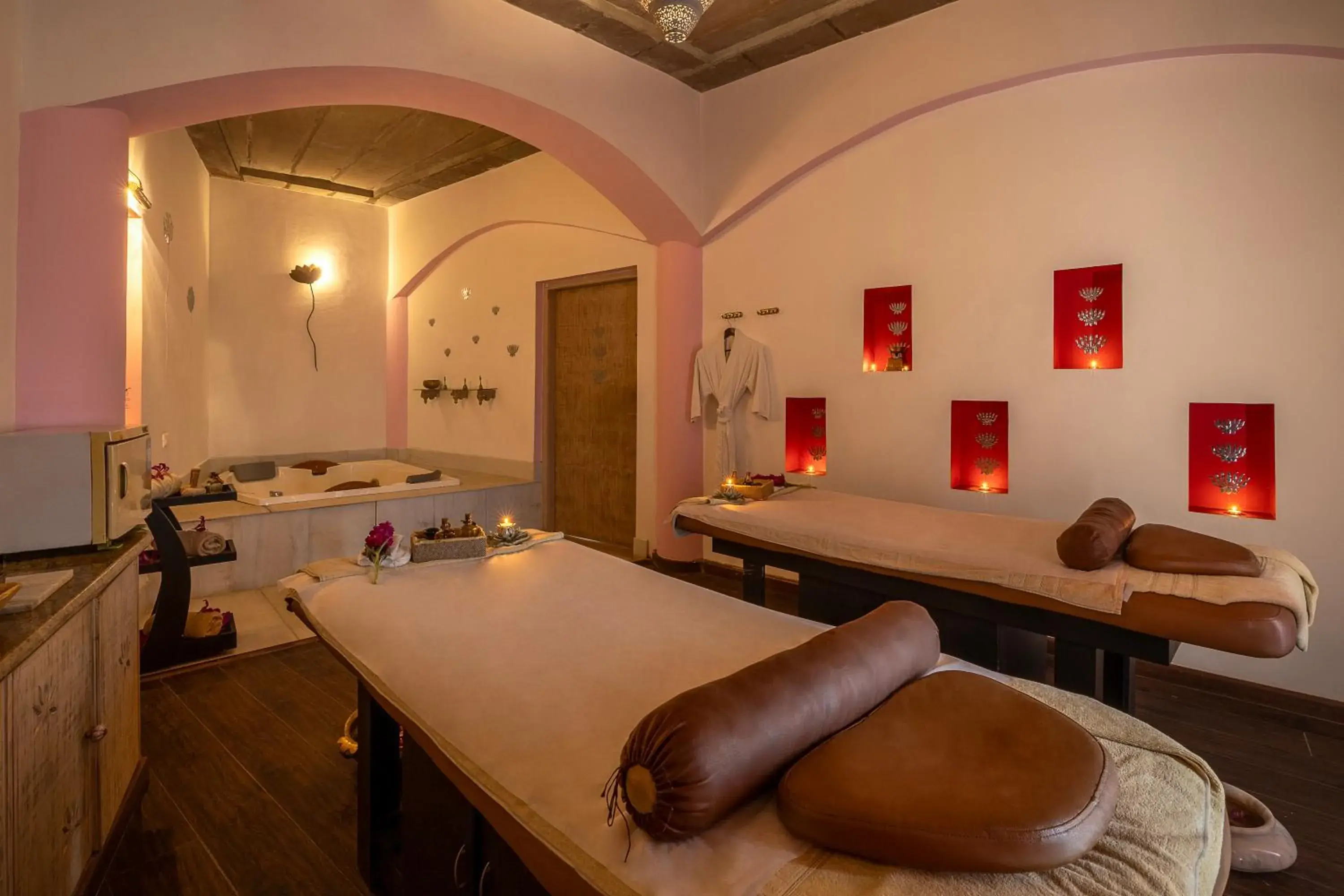 Spa and wellness centre/facilities, Bed in Tree of Life Resort & Spa Jaipur Spa and wellness centre/facilities, Bed in Tree of Life Resort & Spa Jaipur