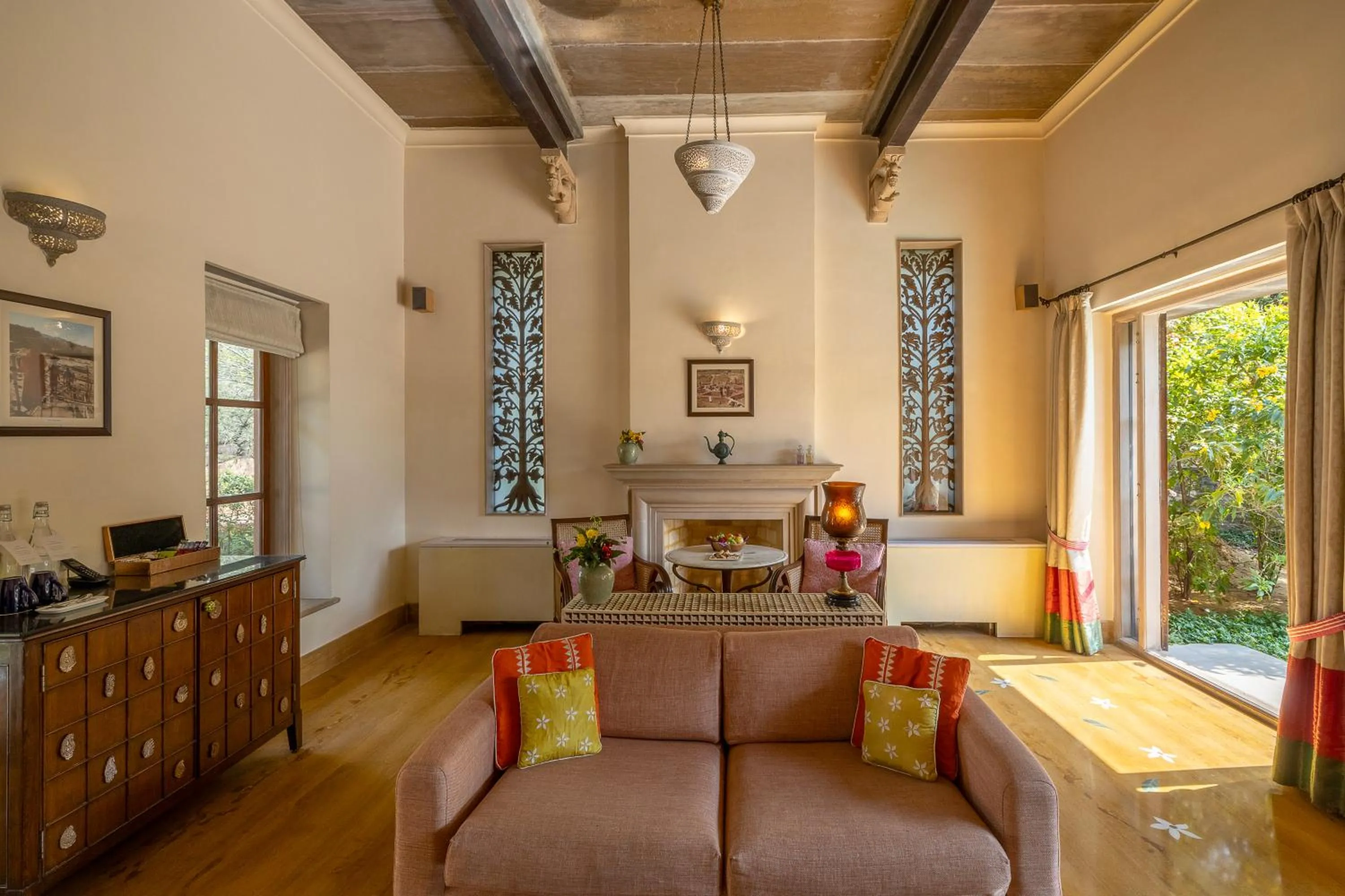 Living room in Tree of Life Resort & Spa Jaipur