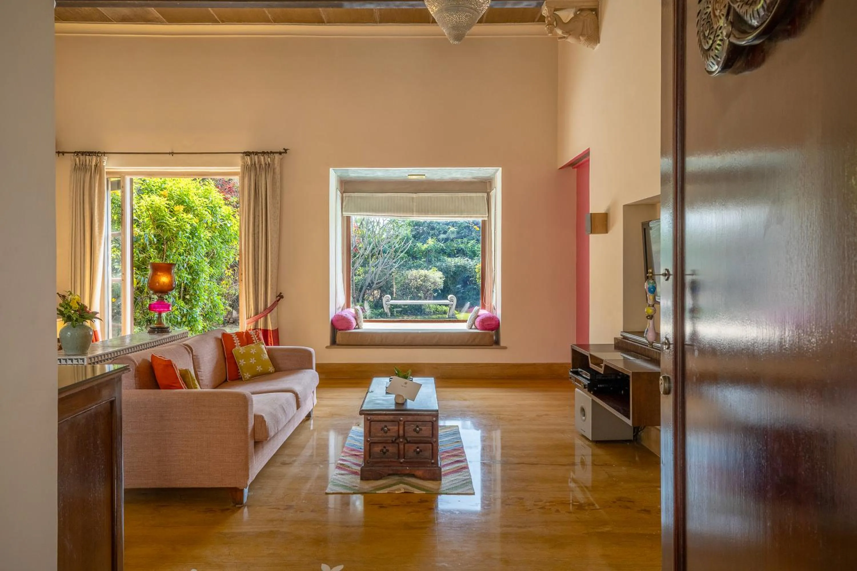 Living room in Tree of Life Resort & Spa Jaipur