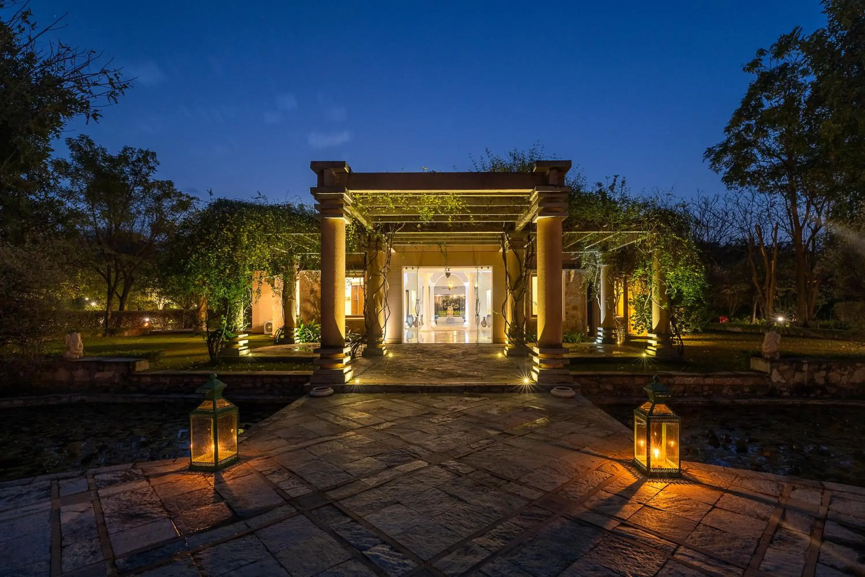 Facade/entrance in Tree of Life Resort & Spa Jaipur Facade/entrance in Tree of Life Resort & Spa Jaipur