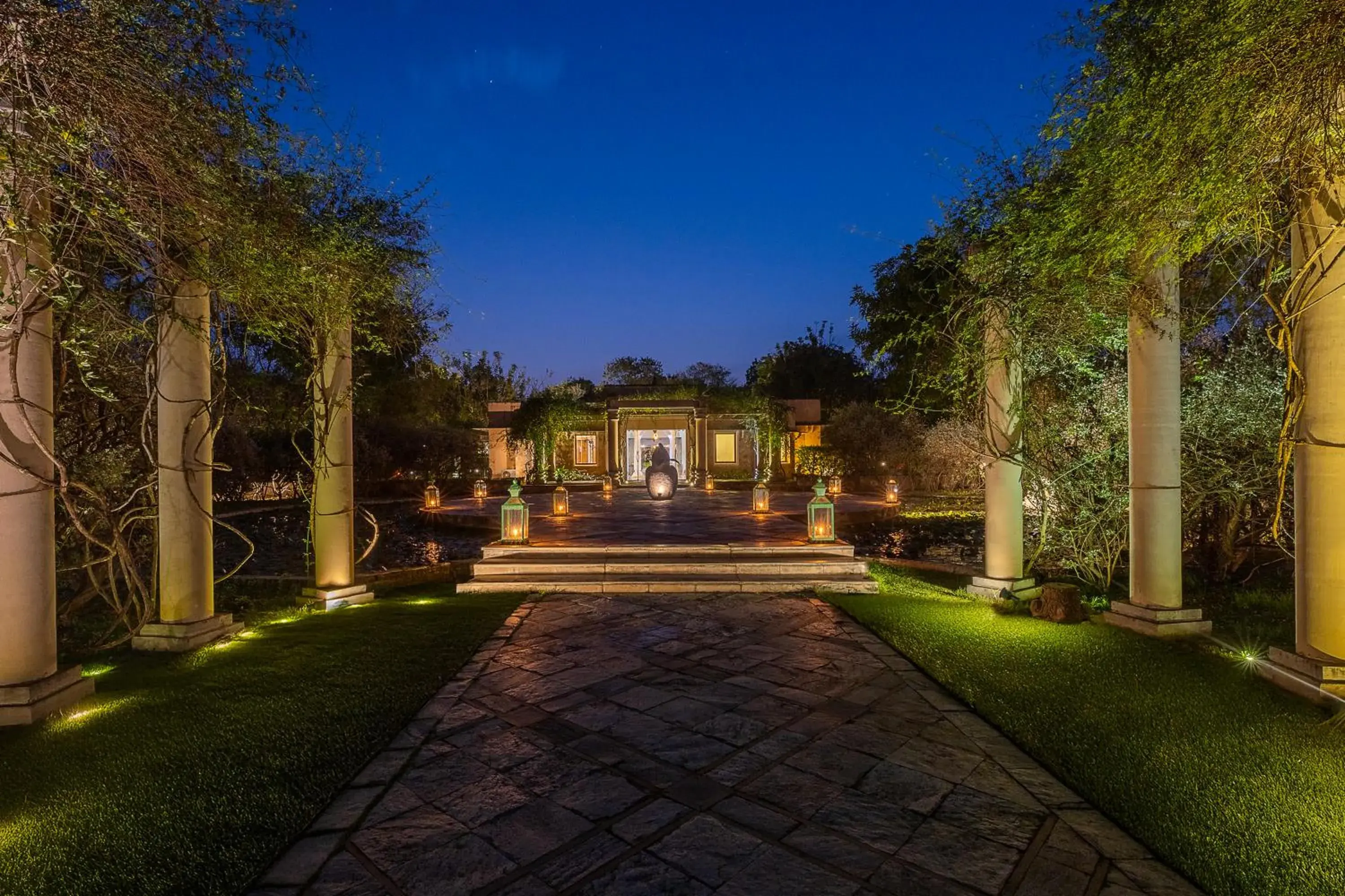 Facade/entrance in Tree of Life Resort & Spa Jaipur Facade/entrance in Tree of Life Resort & Spa Jaipur