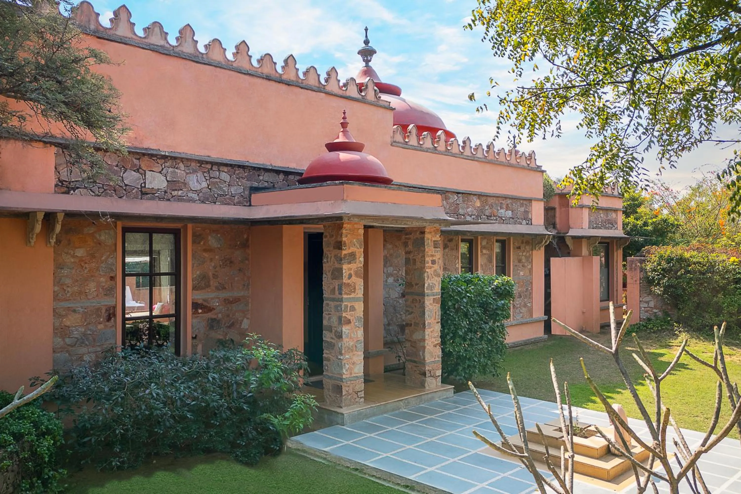 Facade/entrance in Tree of Life Resort & Spa Jaipur