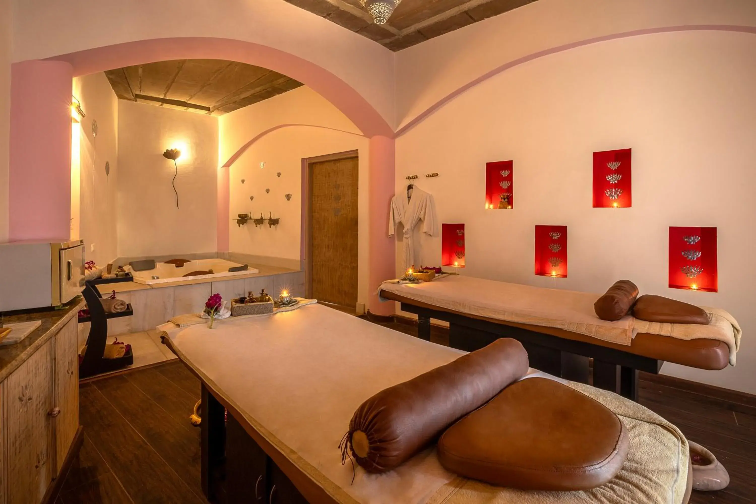 Spa and wellness centre/facilities, Bed in Tree of Life Resort & Spa Jaipur Spa and wellness centre/facilities, Bed in Tree of Life Resort & Spa Jaipur