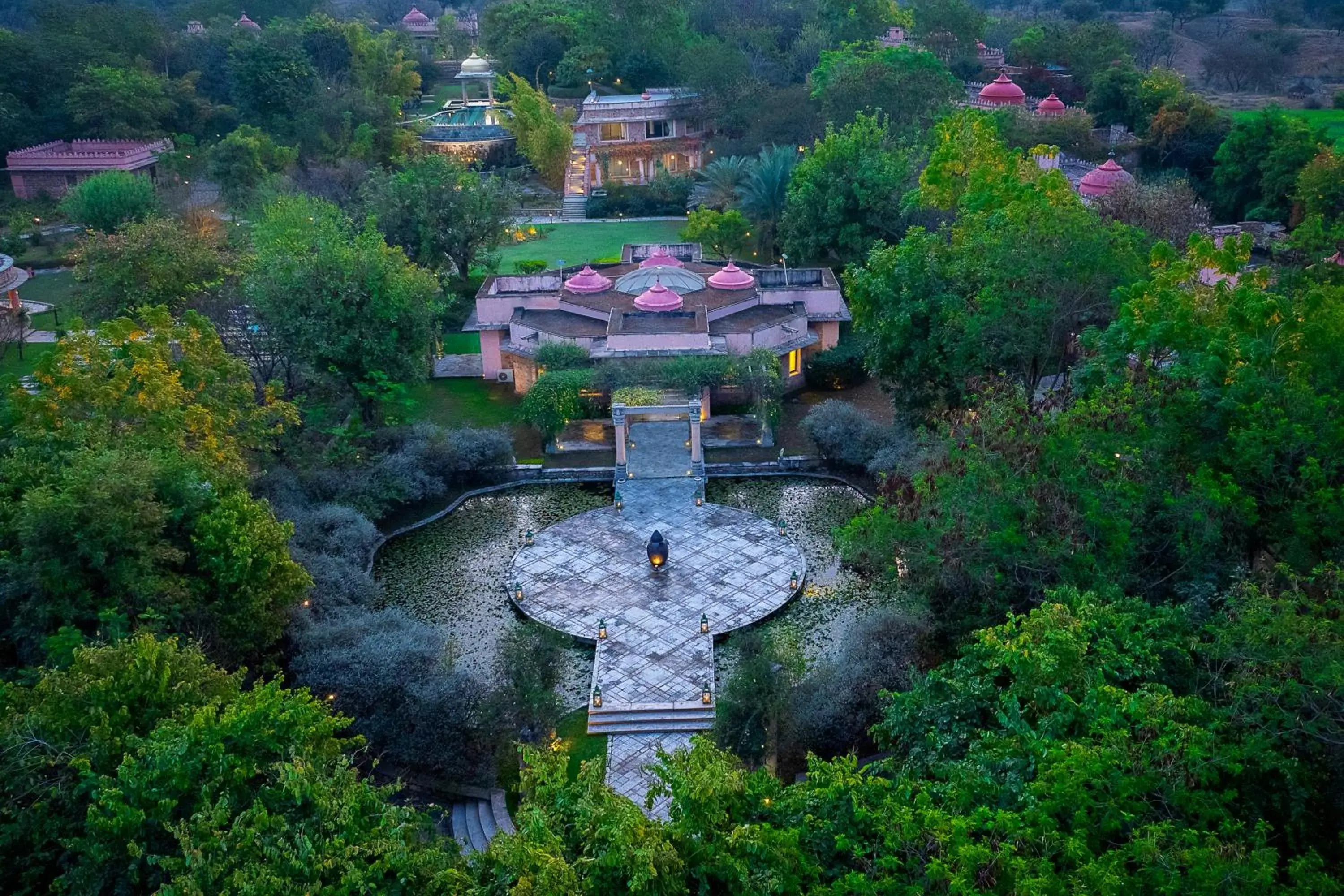 Property building in Tree of Life Resort & Spa Jaipur Property building in Tree of Life Resort & Spa Jaipur