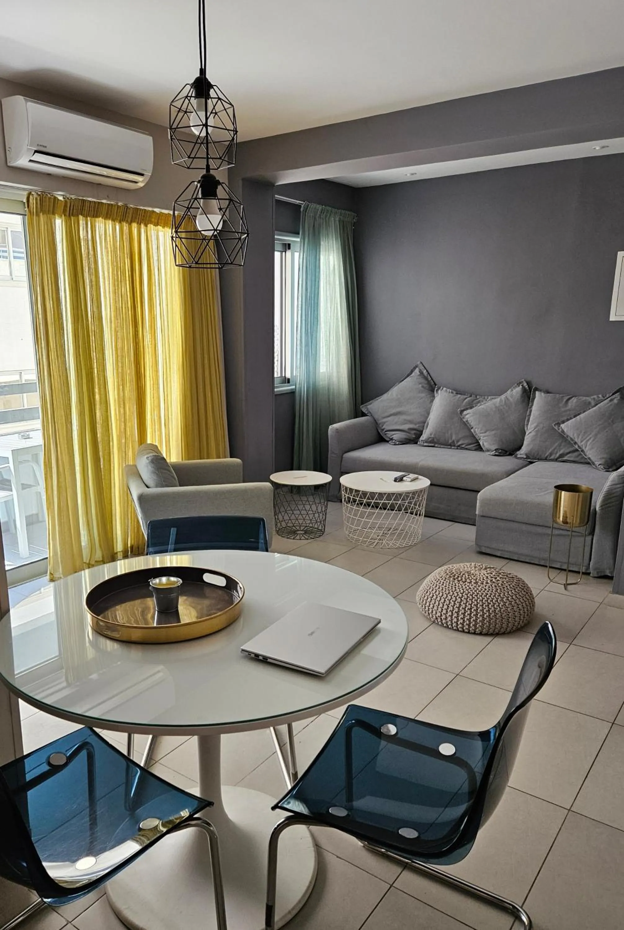 Living room in Beachfront Amazing New Apartment