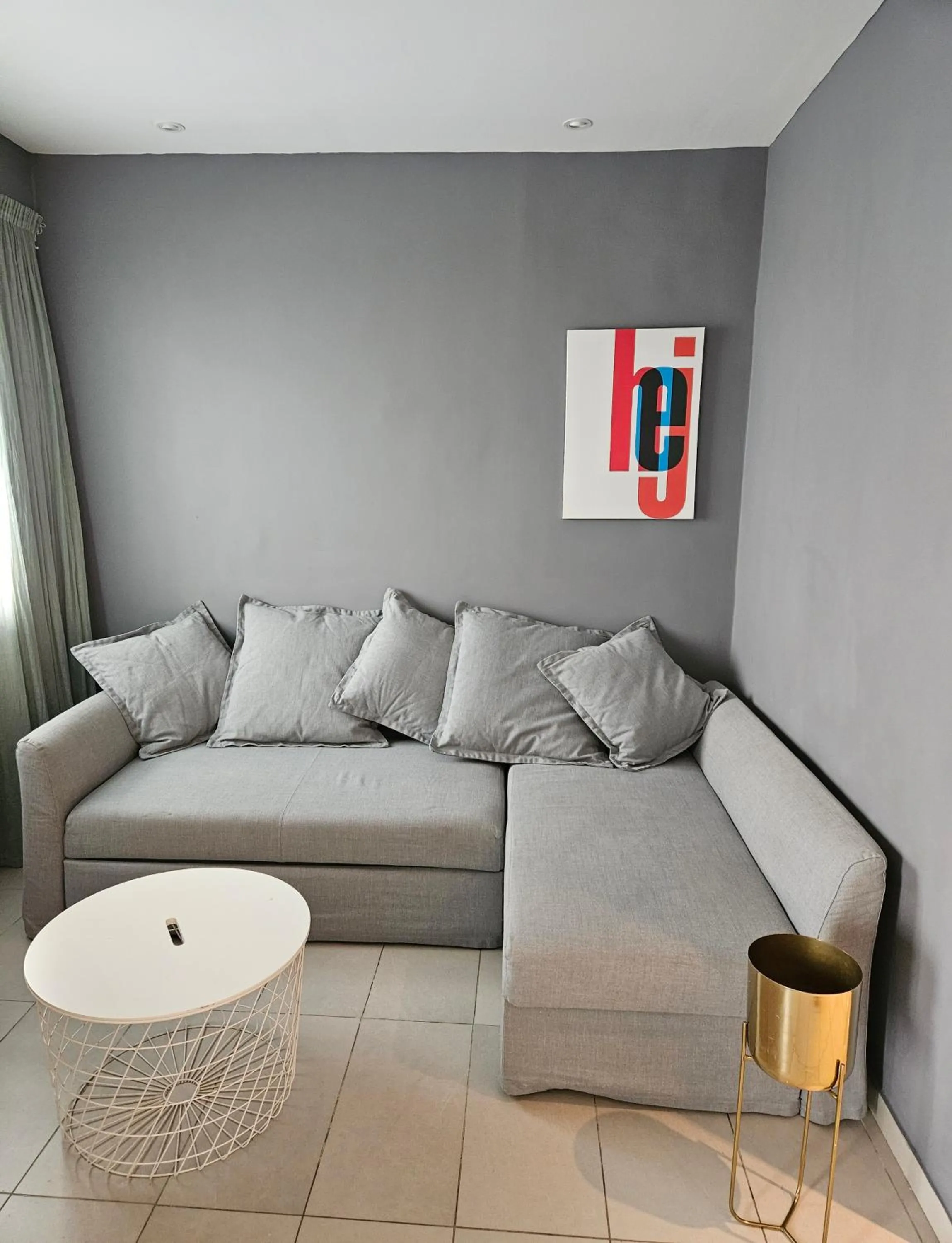 Living room in Beachfront Amazing New Apartment
