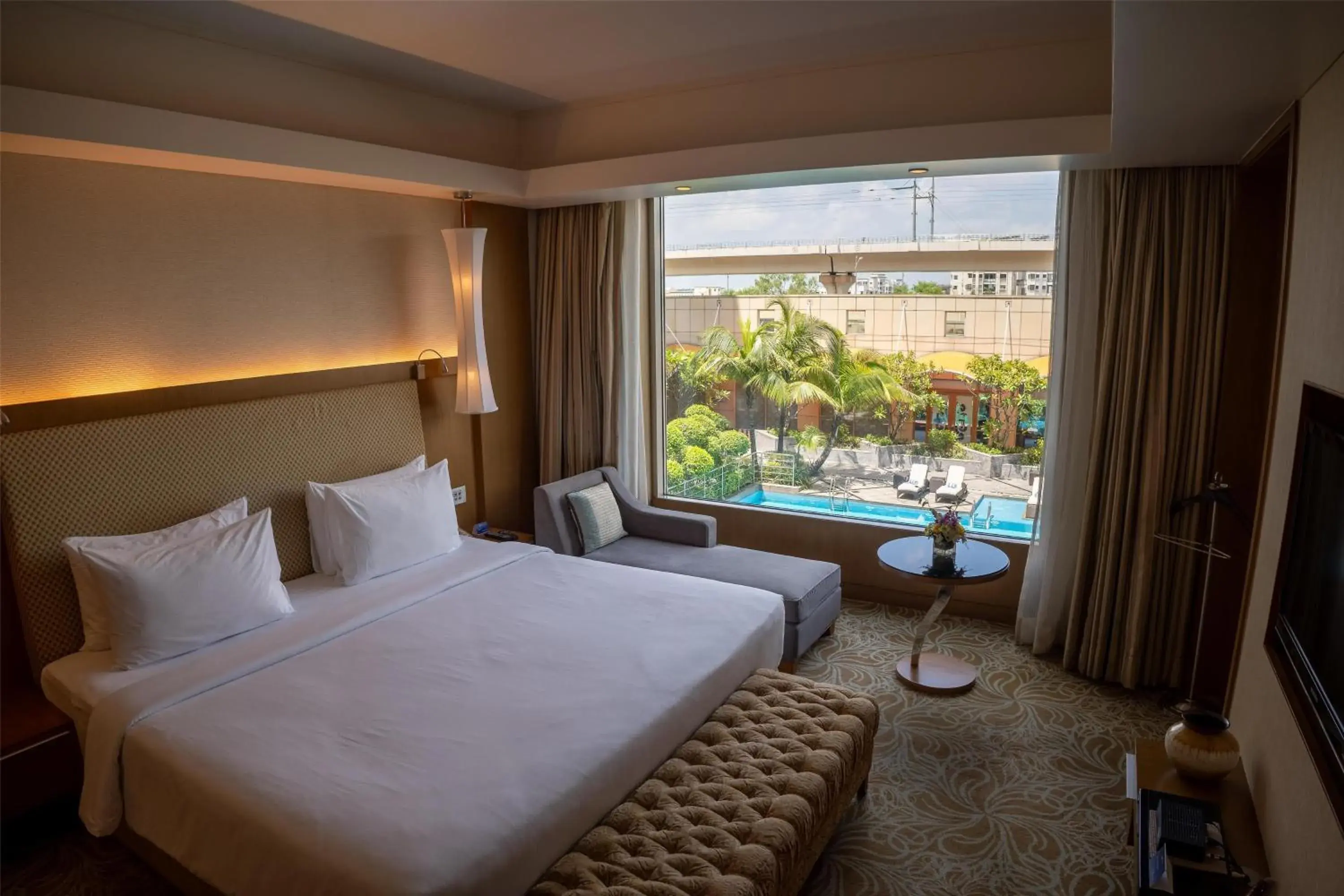 View (from property/room), Bed in Radisson Blu Hotel, Nagpur View (from property/room), Bed in Radisson Blu Hotel, Nagpur