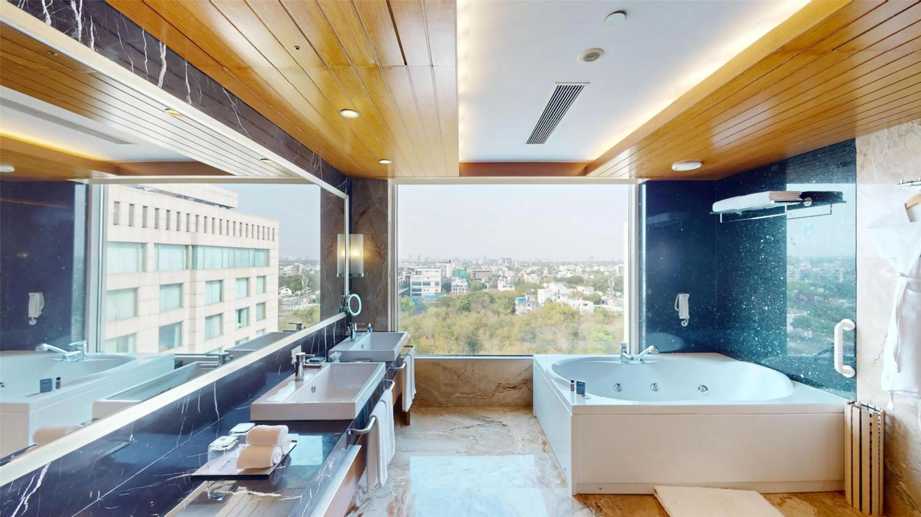 Bathroom in Radisson Blu Hotel, Nagpur
