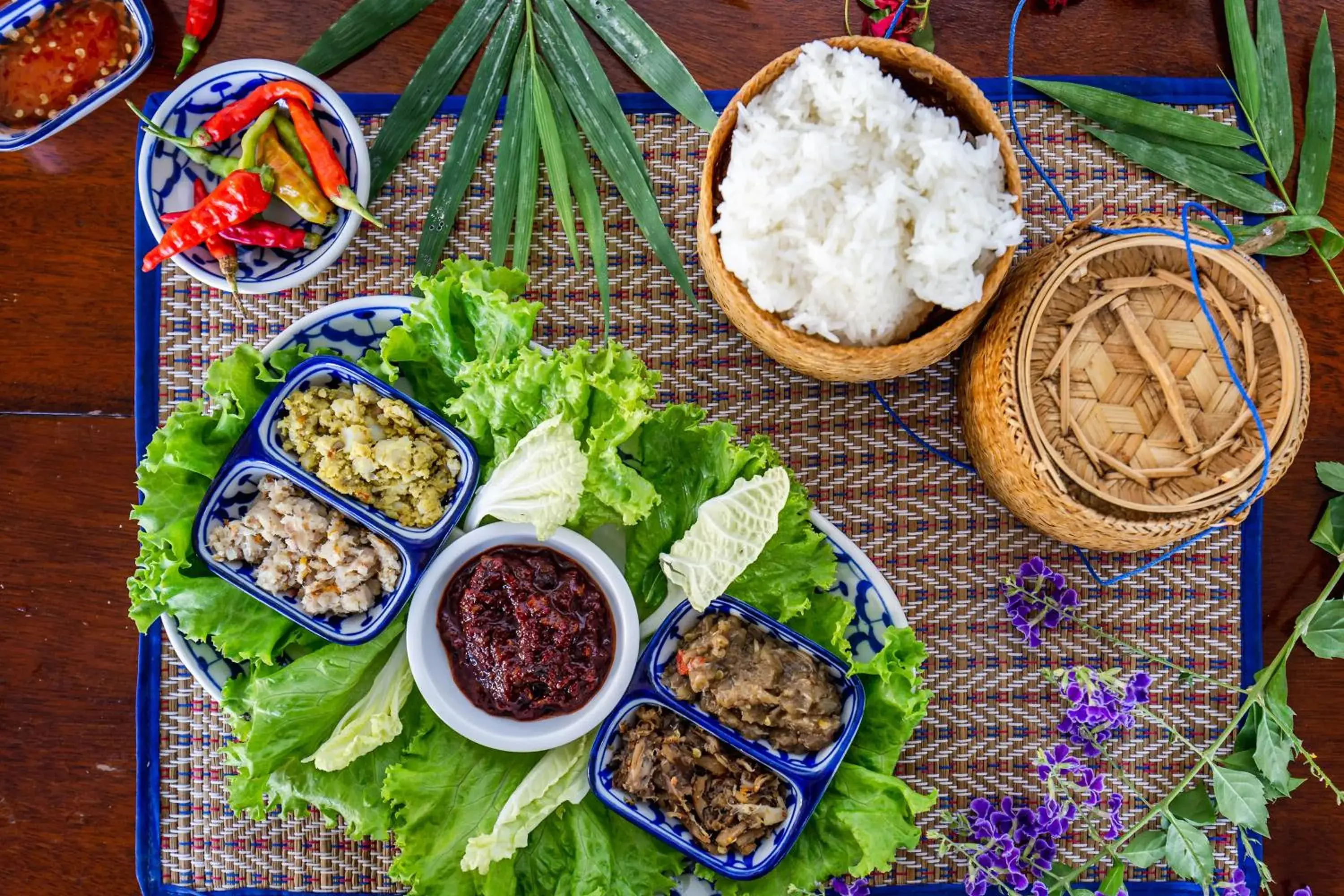 Food in Riverside Boutique Resort, Vang Vieng Food in Riverside Boutique Resort, Vang Vieng