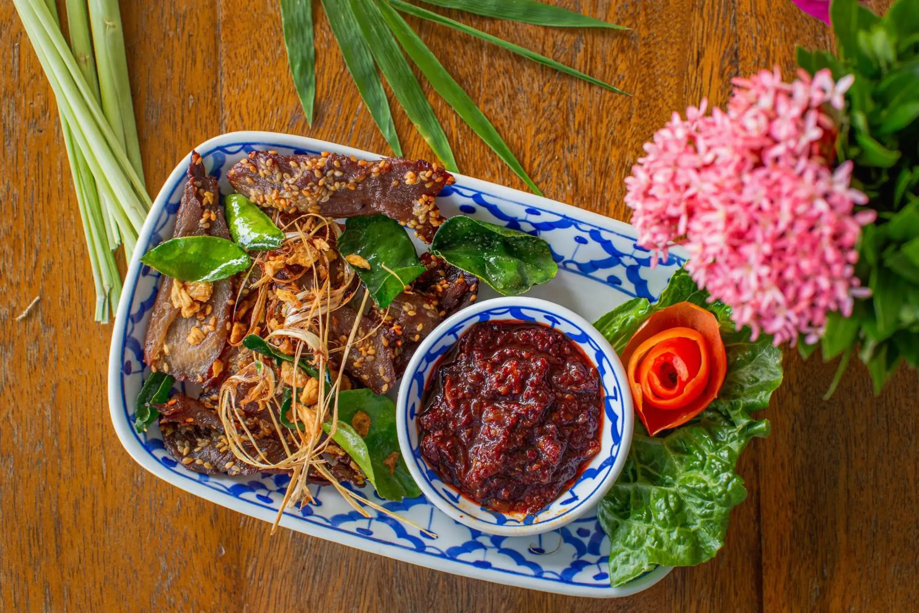 Food in Riverside Boutique Resort, Vang Vieng Food in Riverside Boutique Resort, Vang Vieng