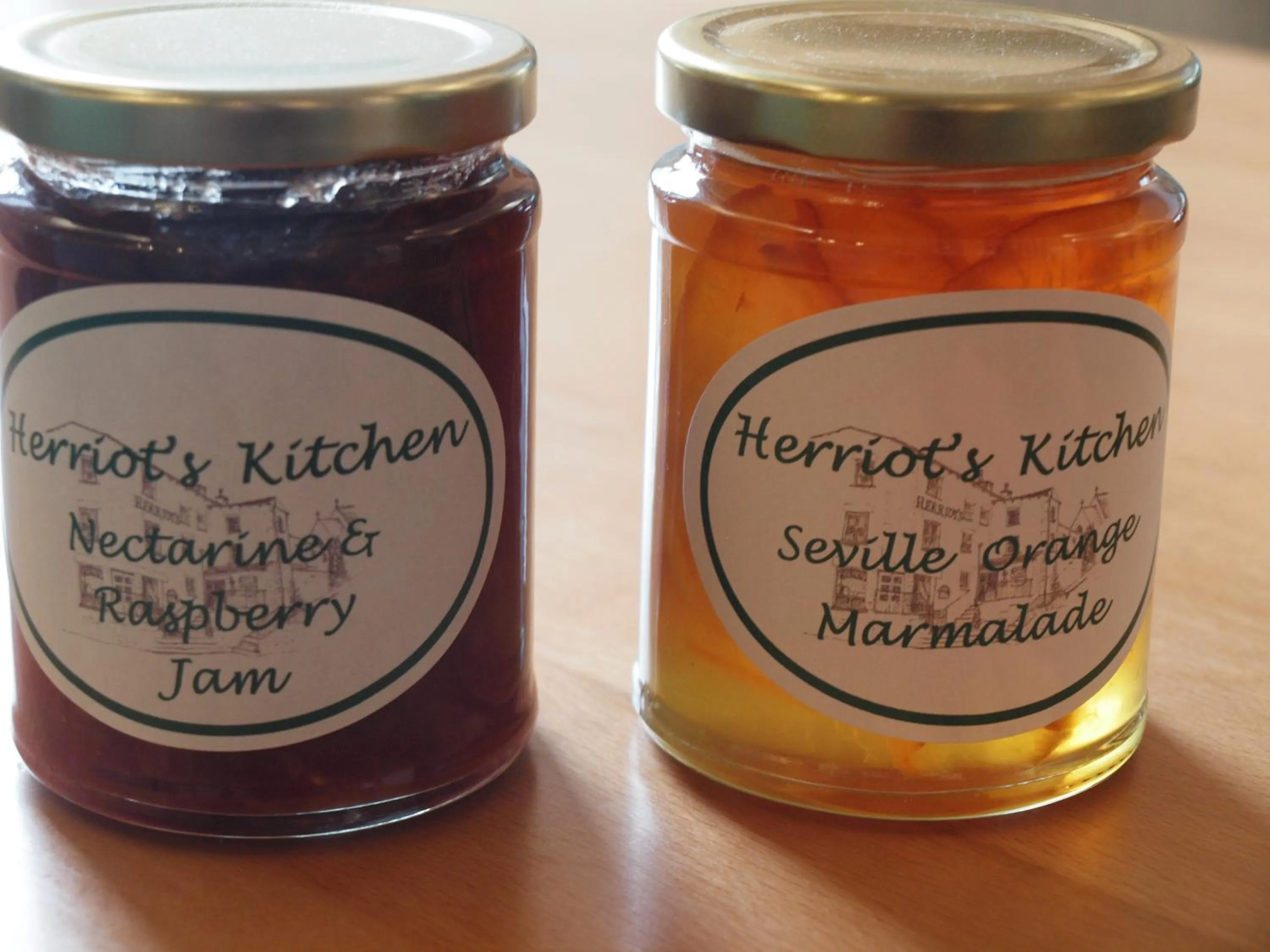 Food close-up in Herriot's