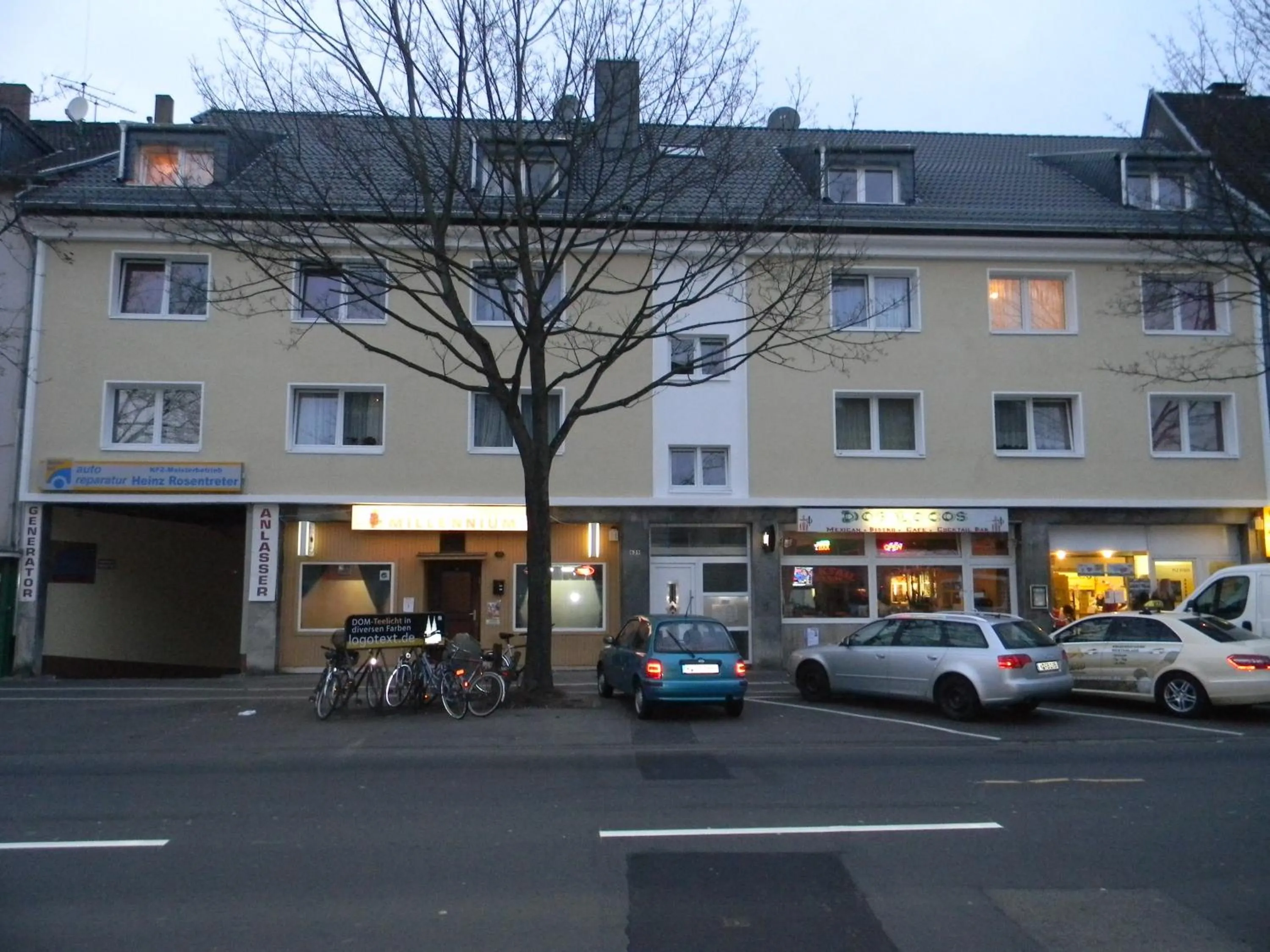 Facade/entrance in Lipp Apartments