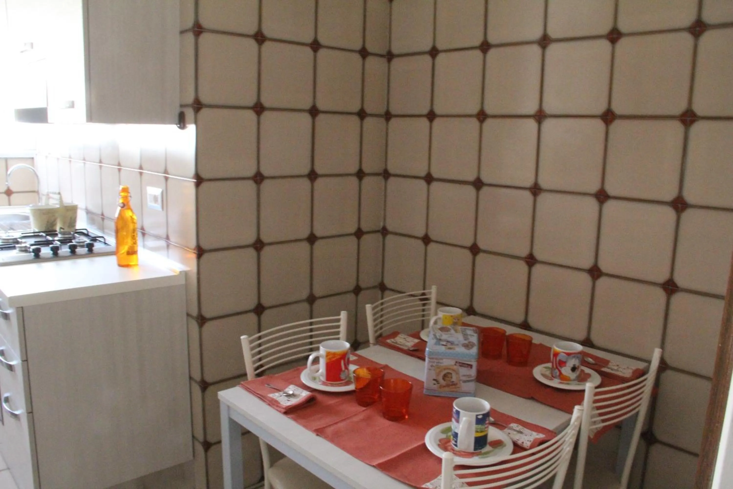 Kitchen or kitchenette in Affittacamere Nansen