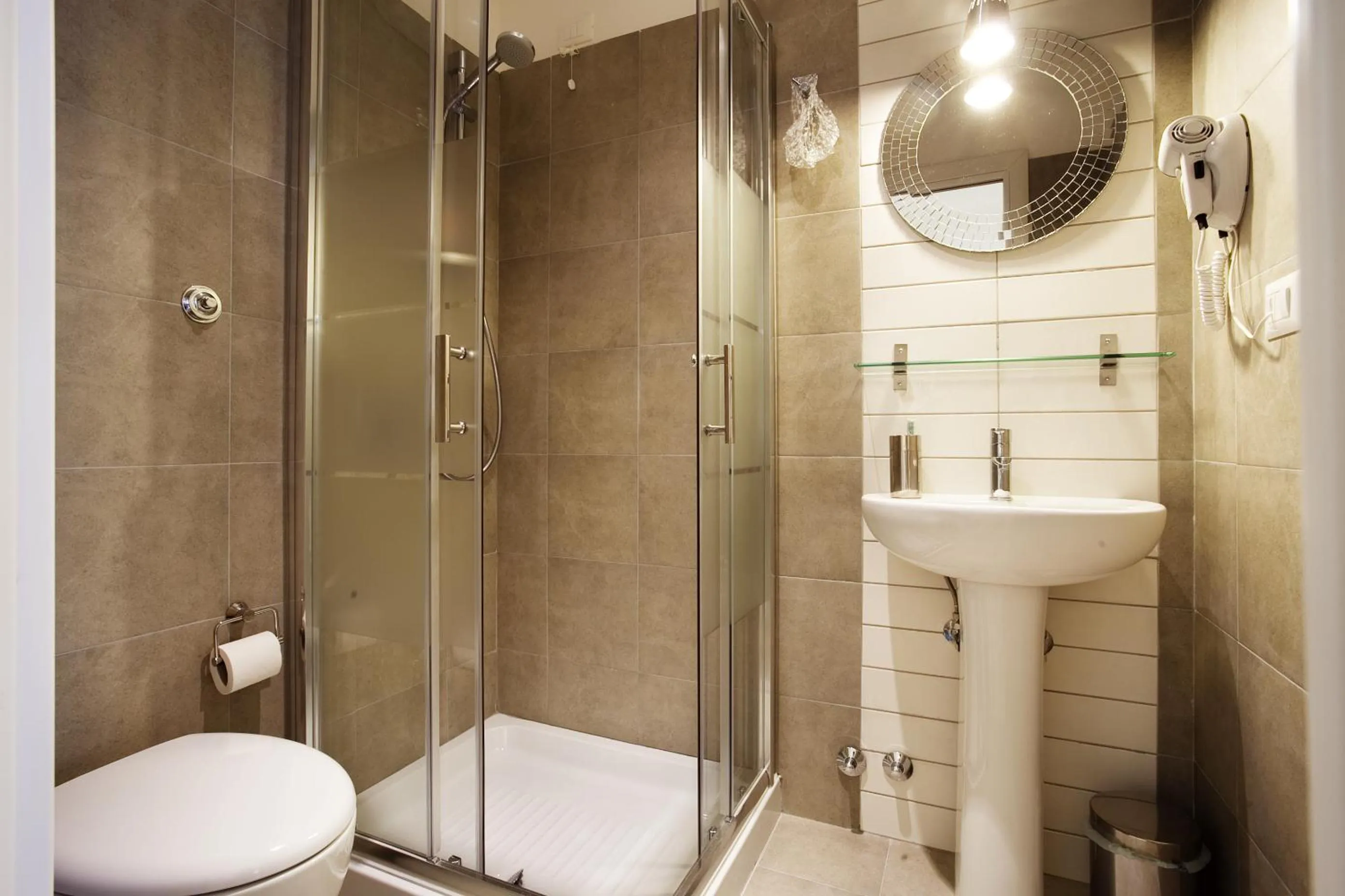 Bathroom in Affittacamere Nansen