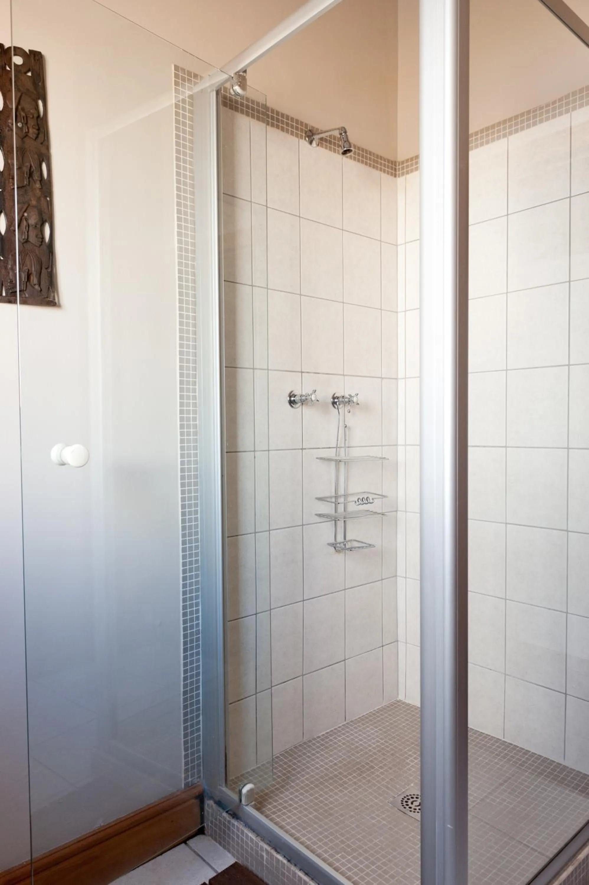 Shower in Ashanti Gardens Guesthouse