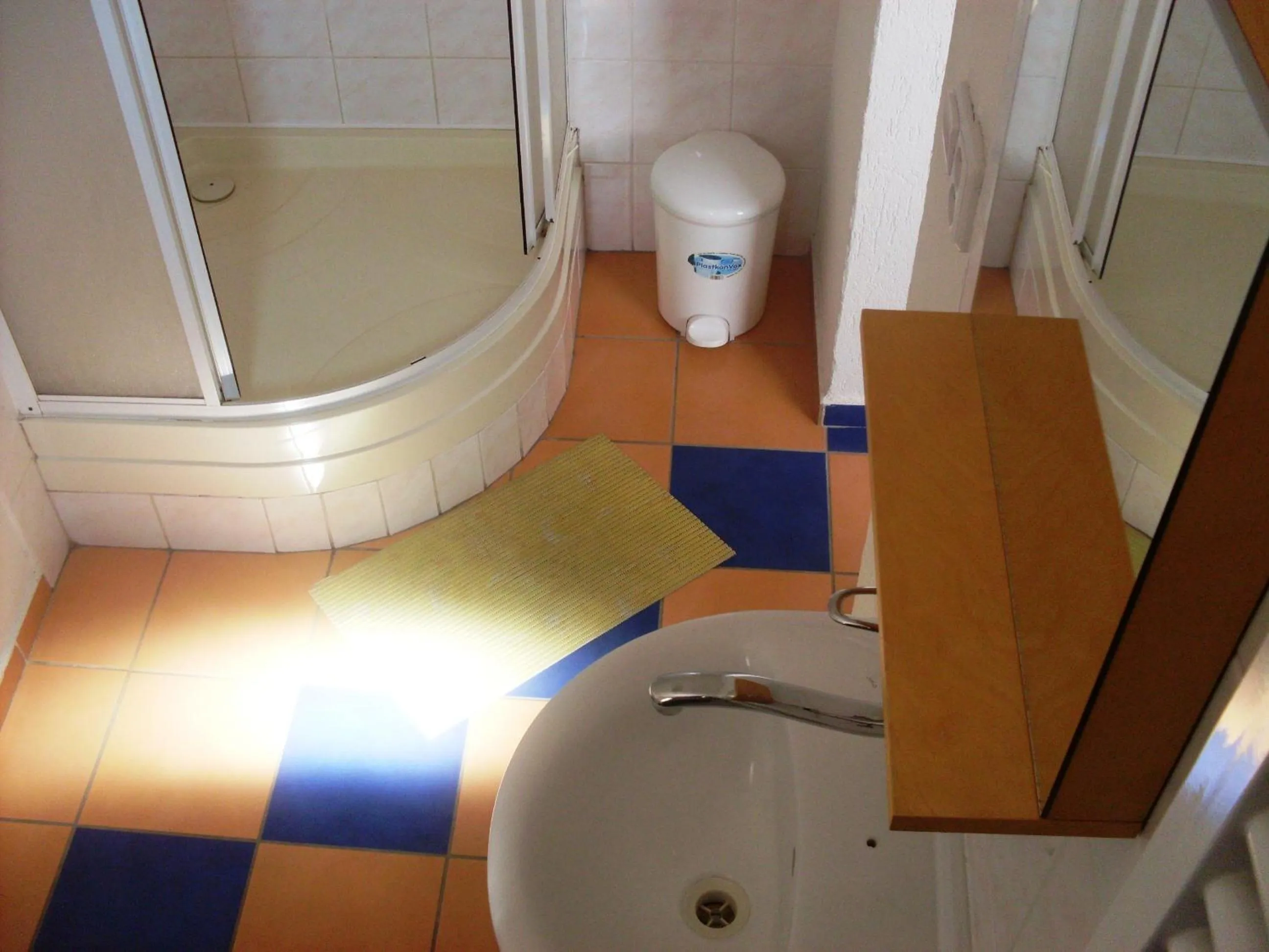 Bathroom in Promohotel Slavie