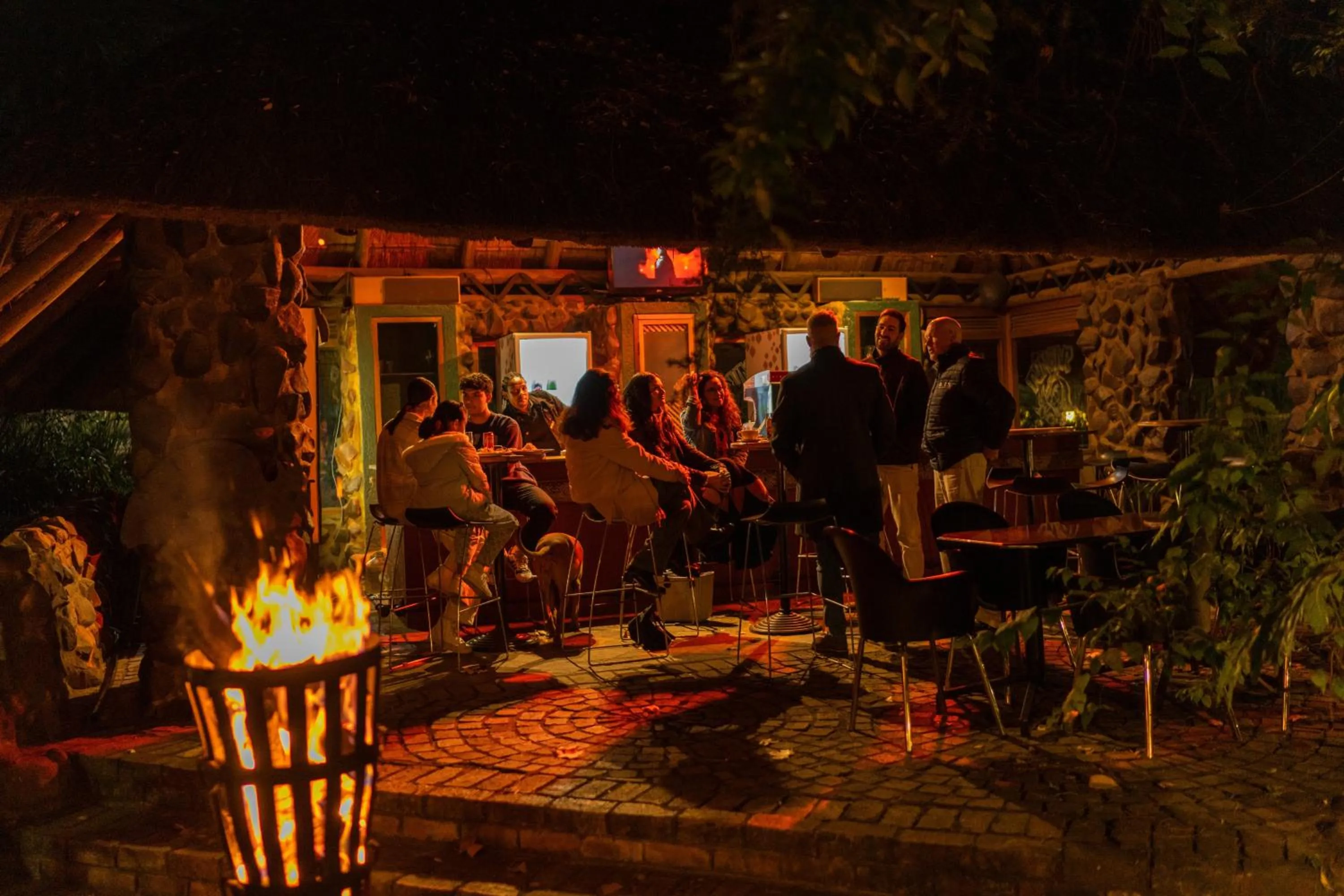 Restaurant/places to eat in Hakunamatata Lodge & Health Spa