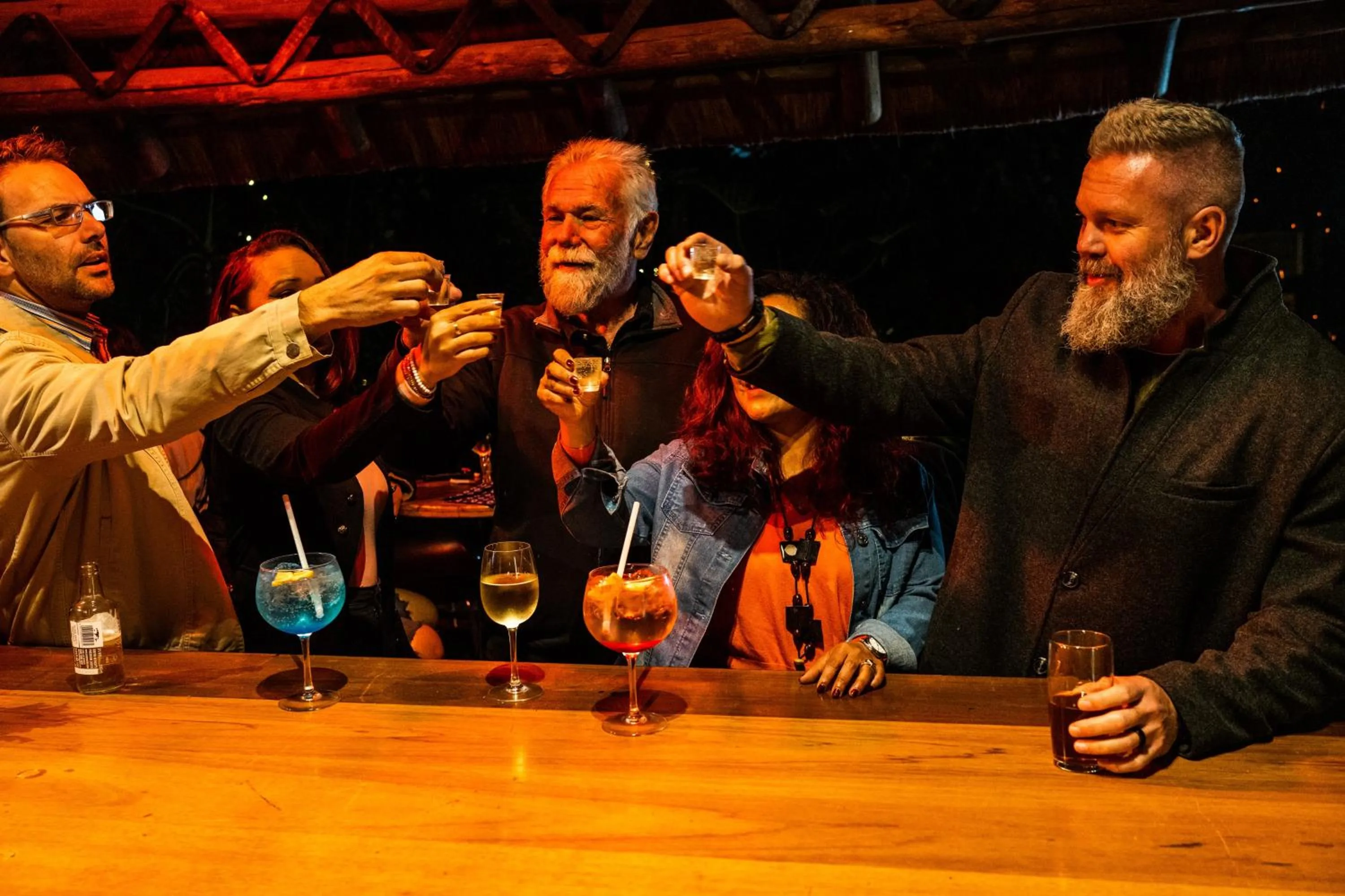 Lounge or bar in Hakunamatata Lodge & Health Spa