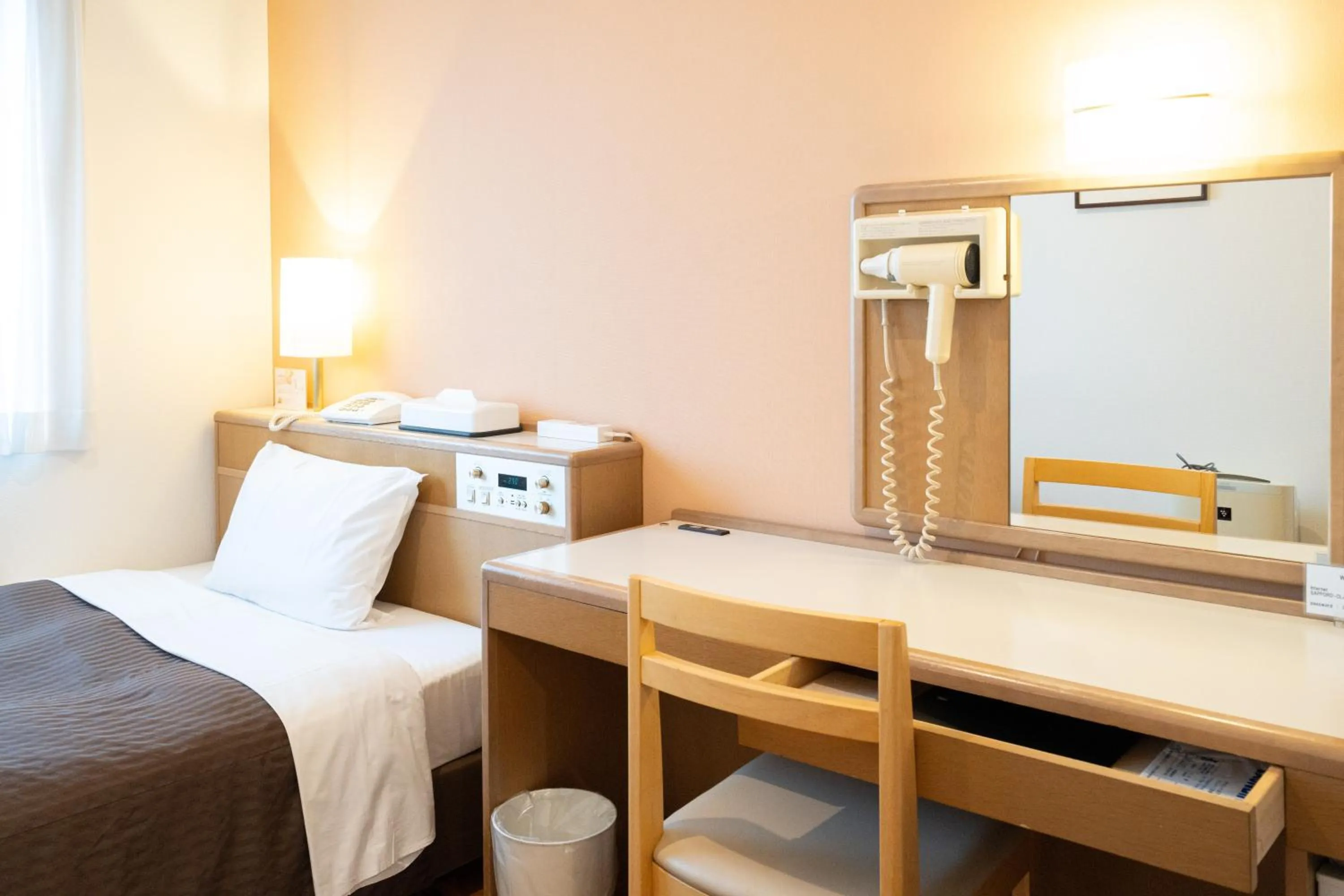 Photo of the whole room, Bed in Sapporo Clark Hotel