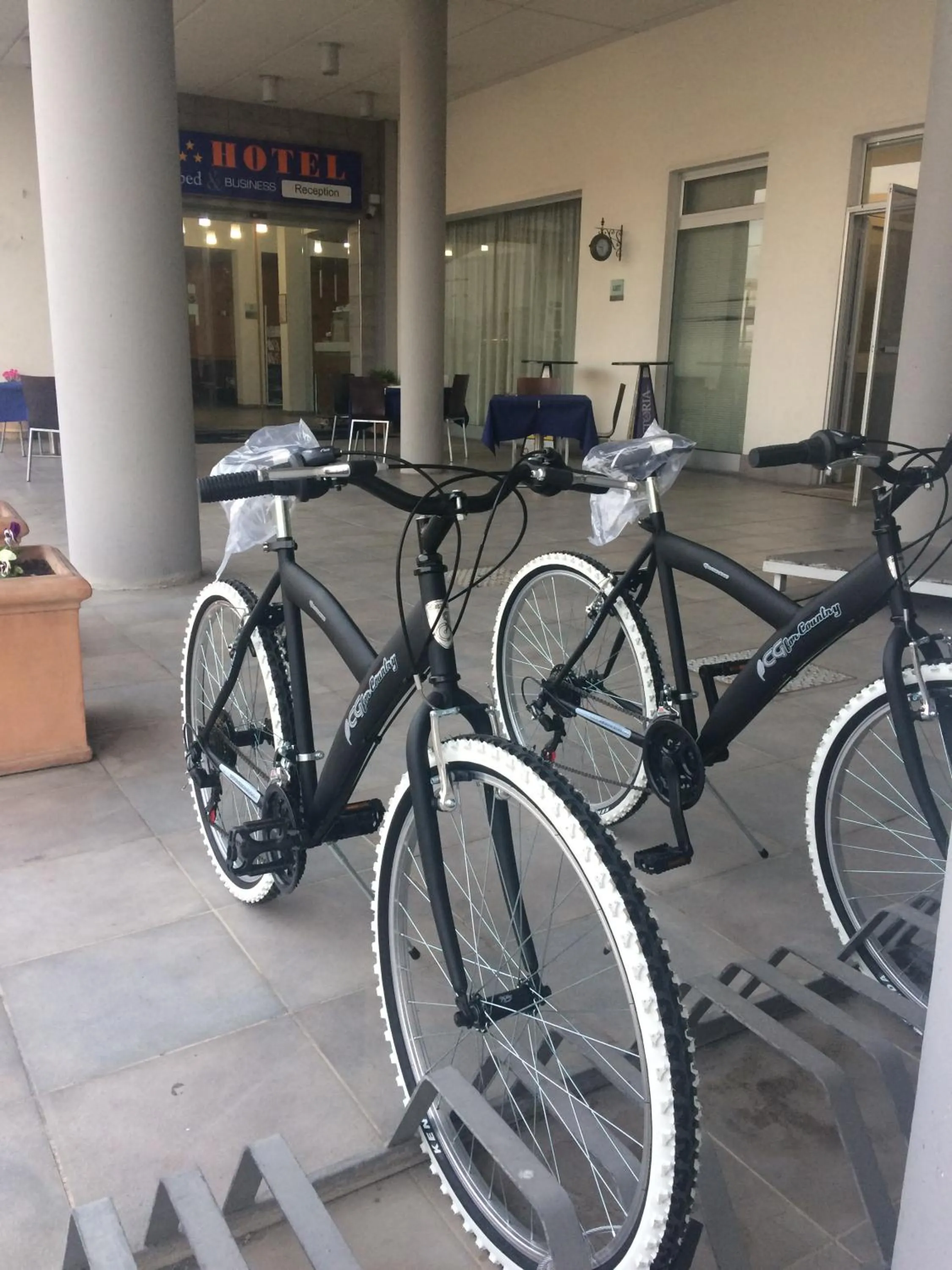 Patio in Hotel Bed&Business