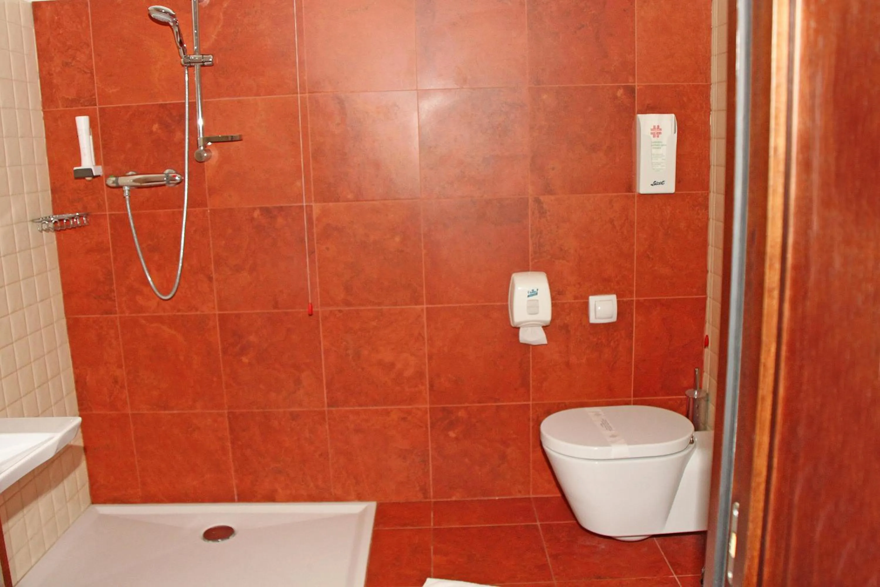 Shower in Hotel Bed&Business