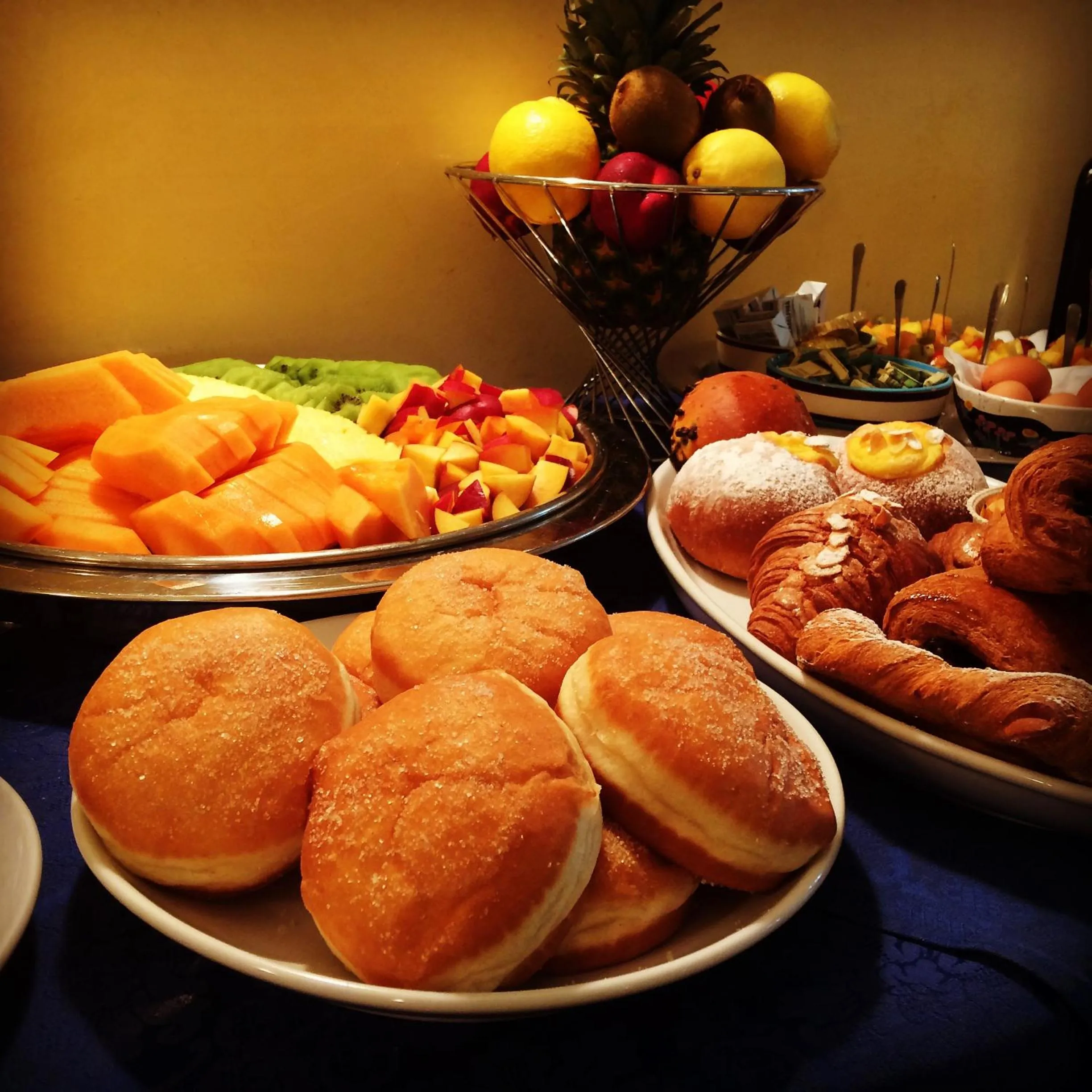 Food close-up in Hotel Bed&Business