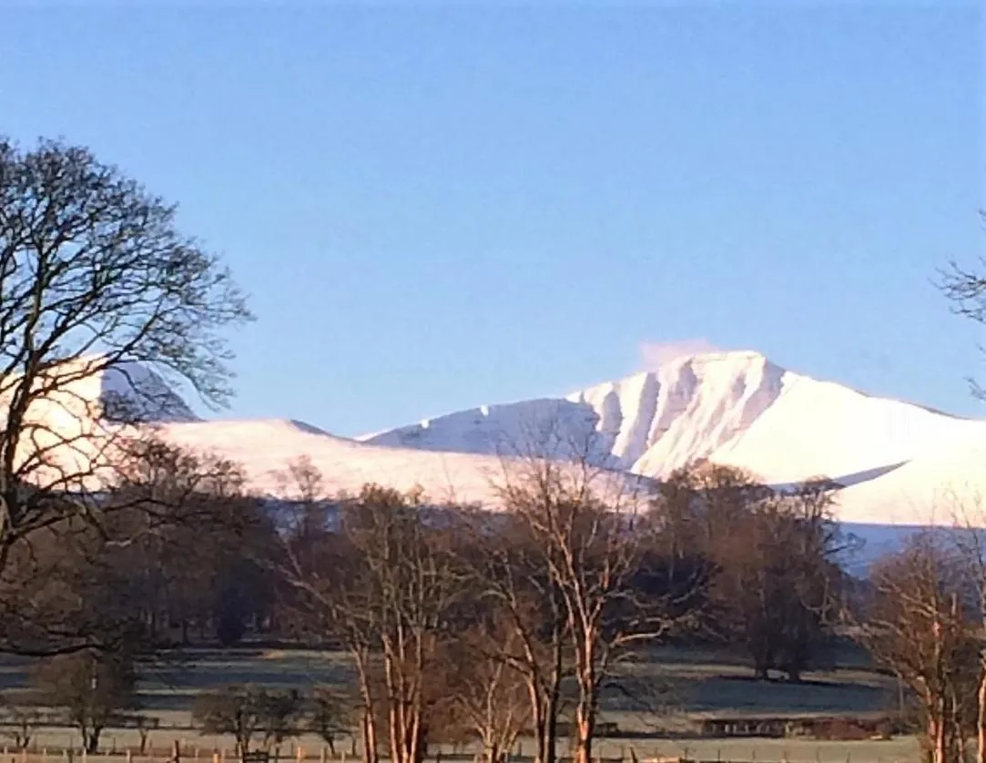 Nearby landmark, Winter in The Lodge Brecon B&B