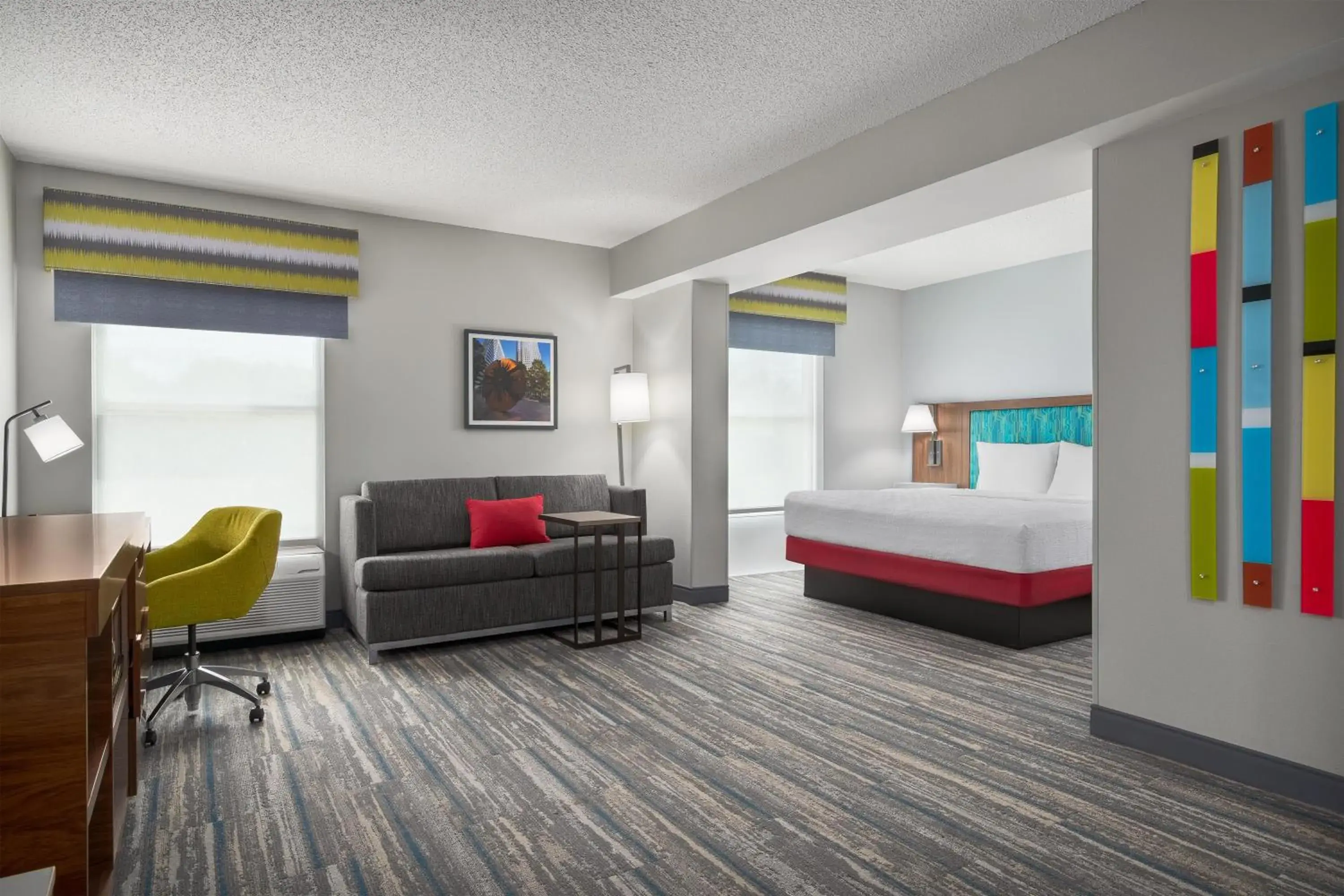 King Studio - Non-Smoking in Hampton Inn & Suites Charlotte Arrowood Rd King Studio - Non-Smoking in Hampton Inn & Suites Charlotte Arrowood Rd