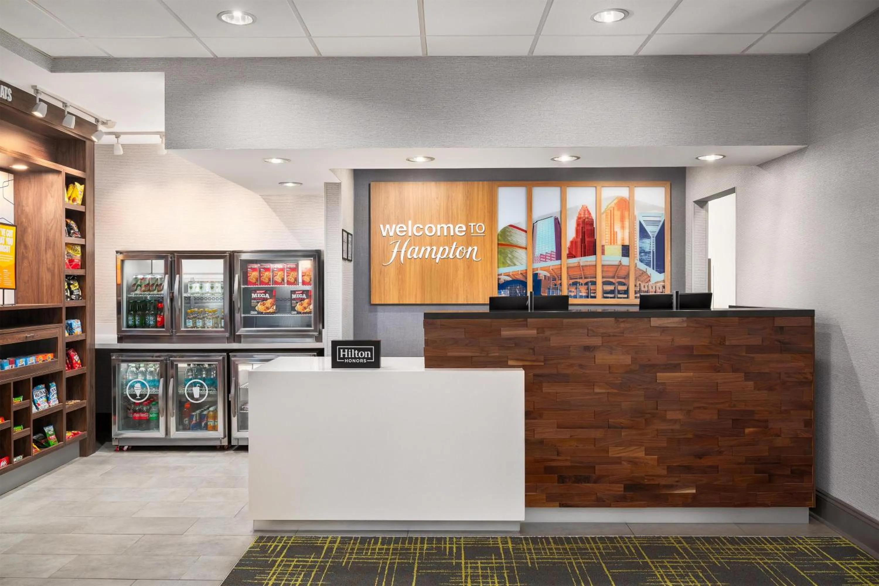 Lobby or reception in Hampton Inn & Suites Charlotte Arrowood Rd