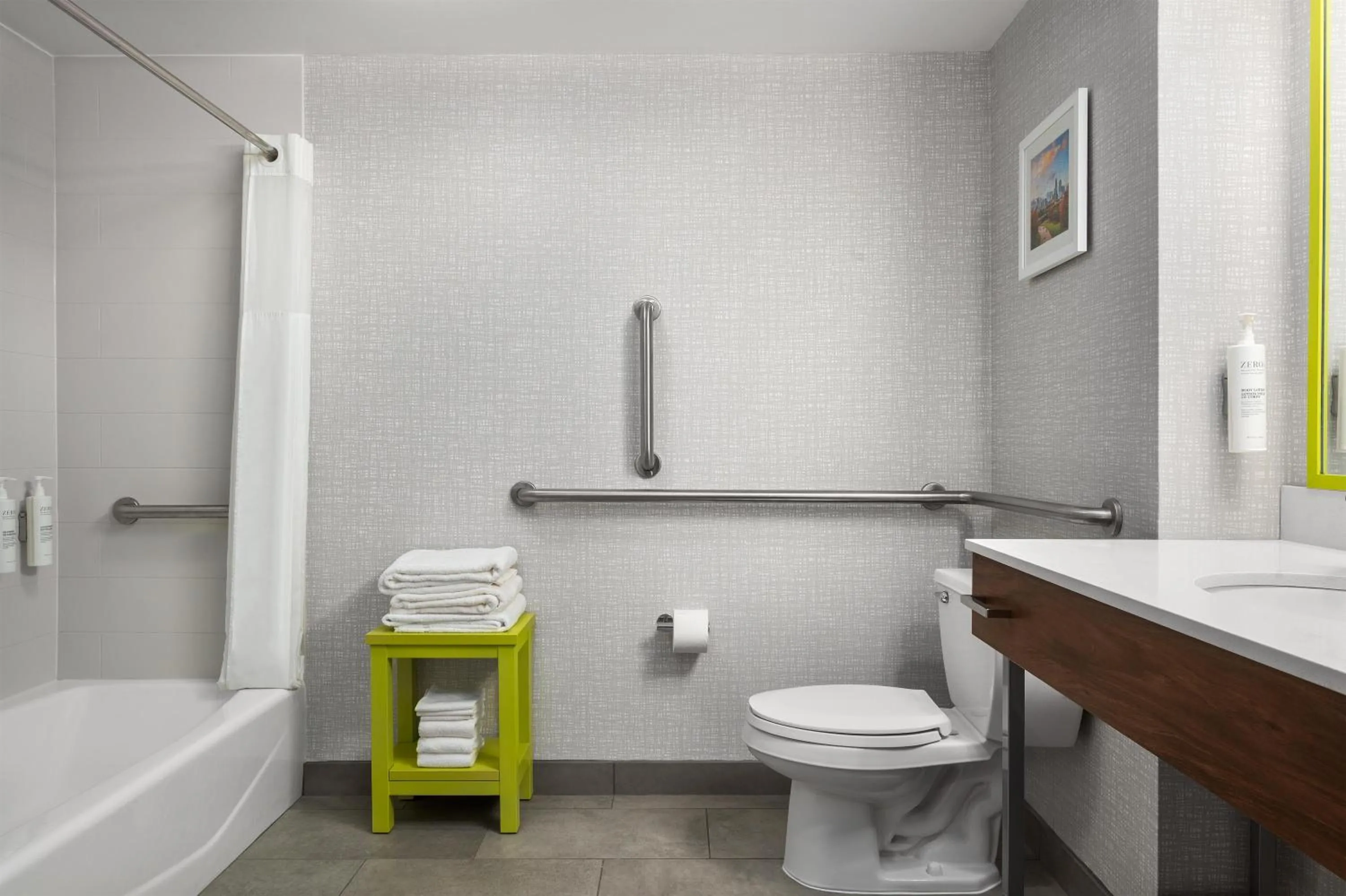 Bathroom in Hampton Inn & Suites Charlotte Arrowood Rd