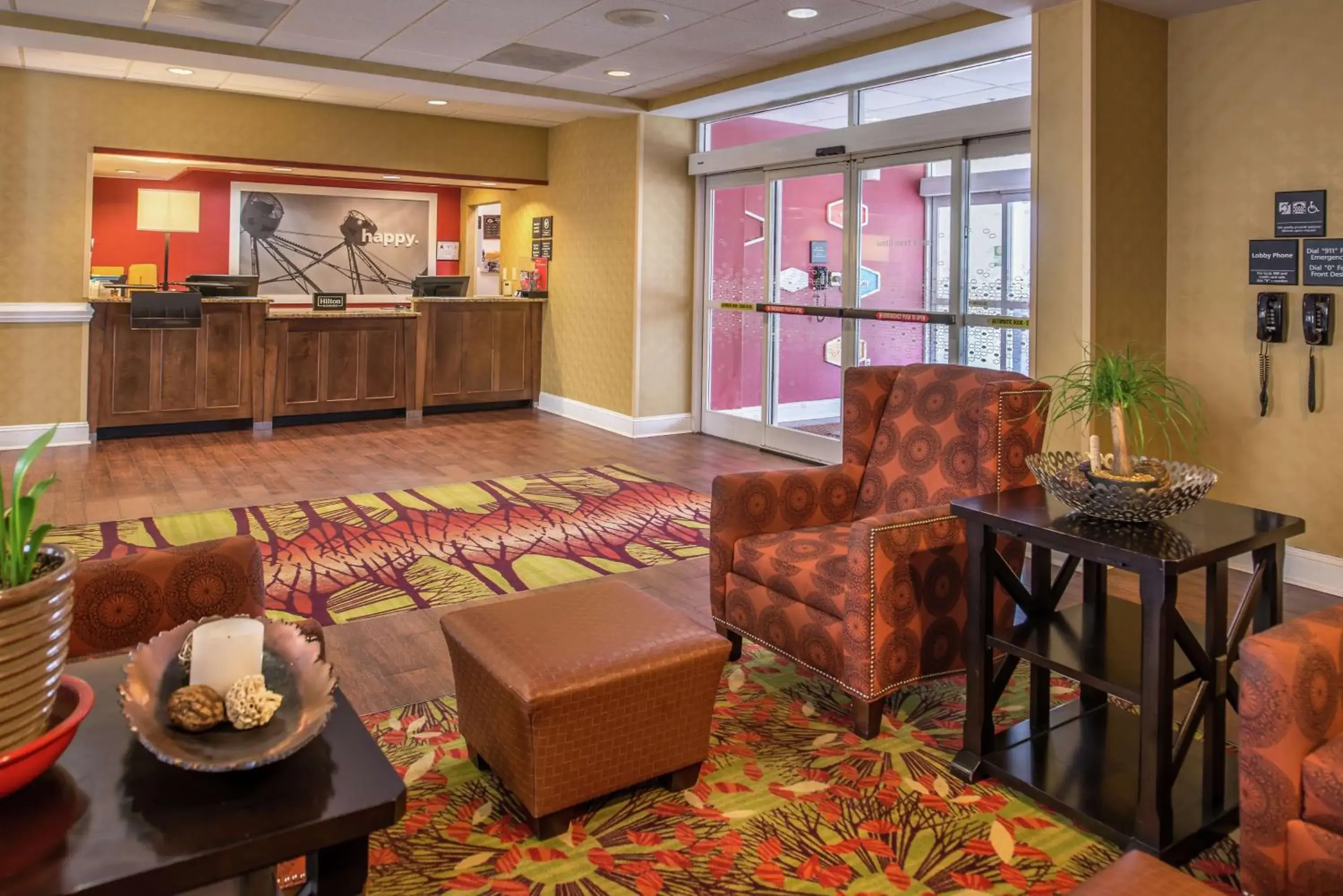 Lobby or reception in Hampton Inn & Suites Charlotte Arrowood Rd Lobby or reception in Hampton Inn & Suites Charlotte Arrowood Rd