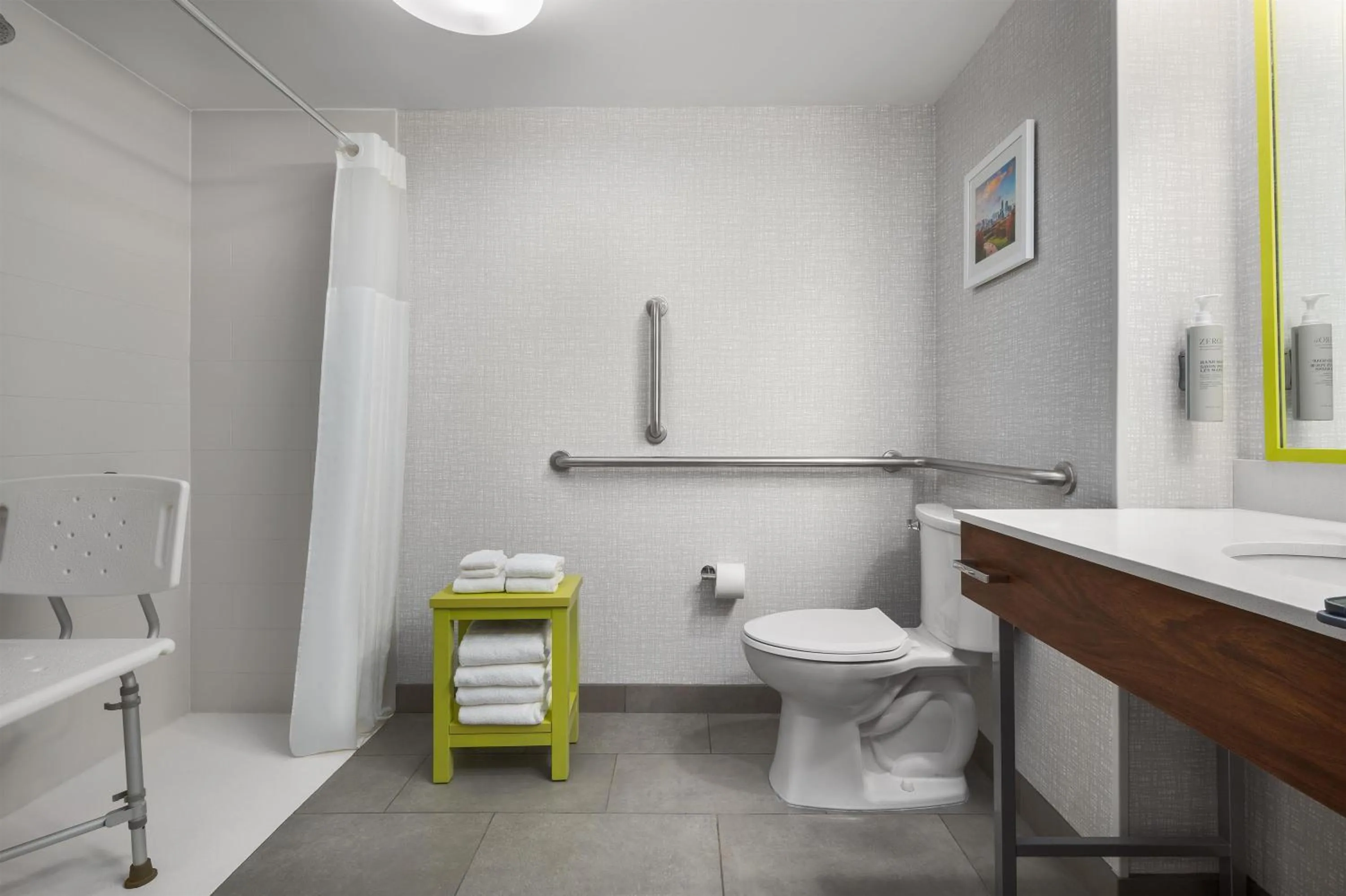 Bathroom in Hampton Inn & Suites Charlotte Arrowood Rd