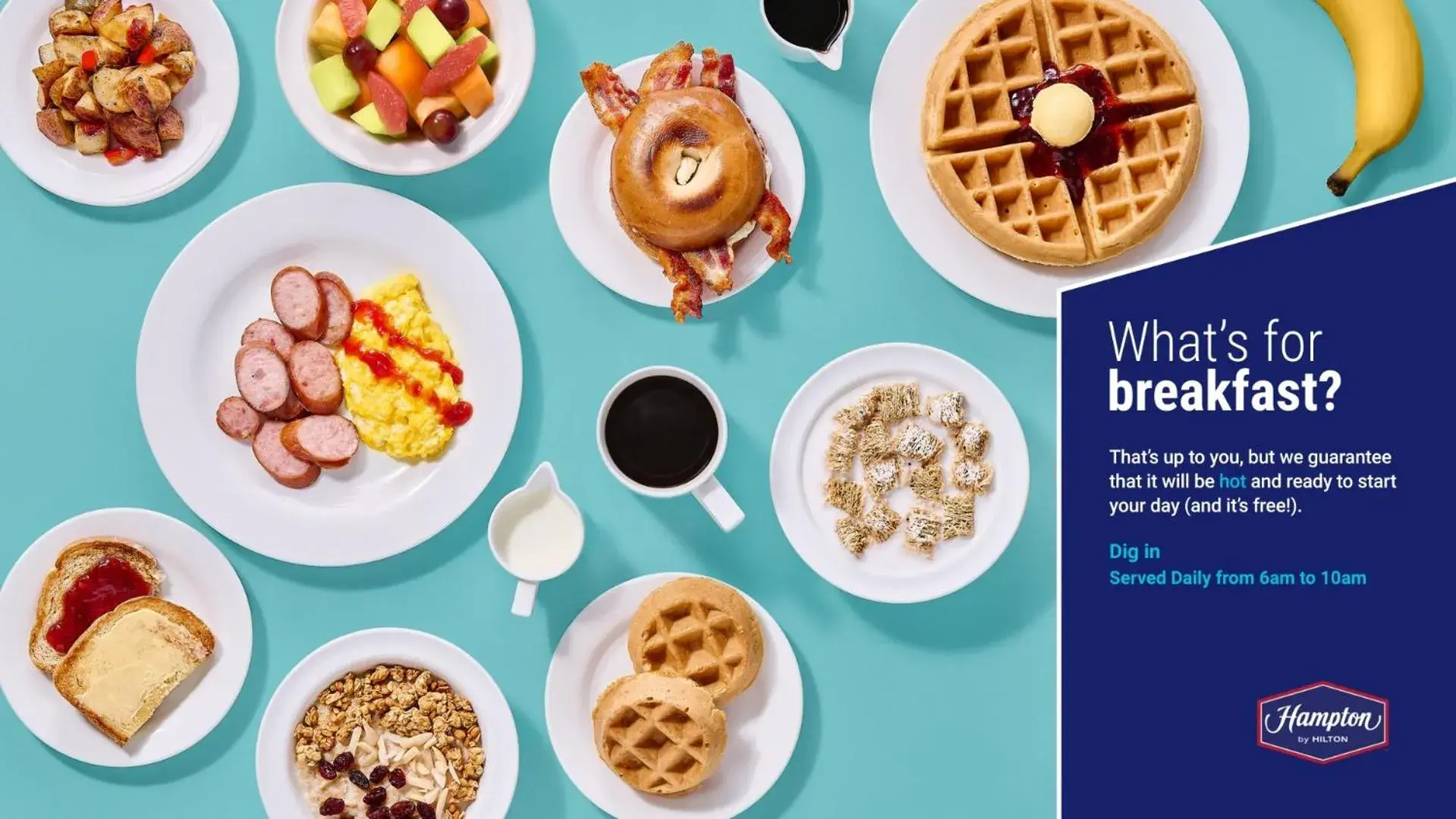 Breakfast in Hampton Inn & Suites Charlotte Arrowood Rd Breakfast in Hampton Inn & Suites Charlotte Arrowood Rd