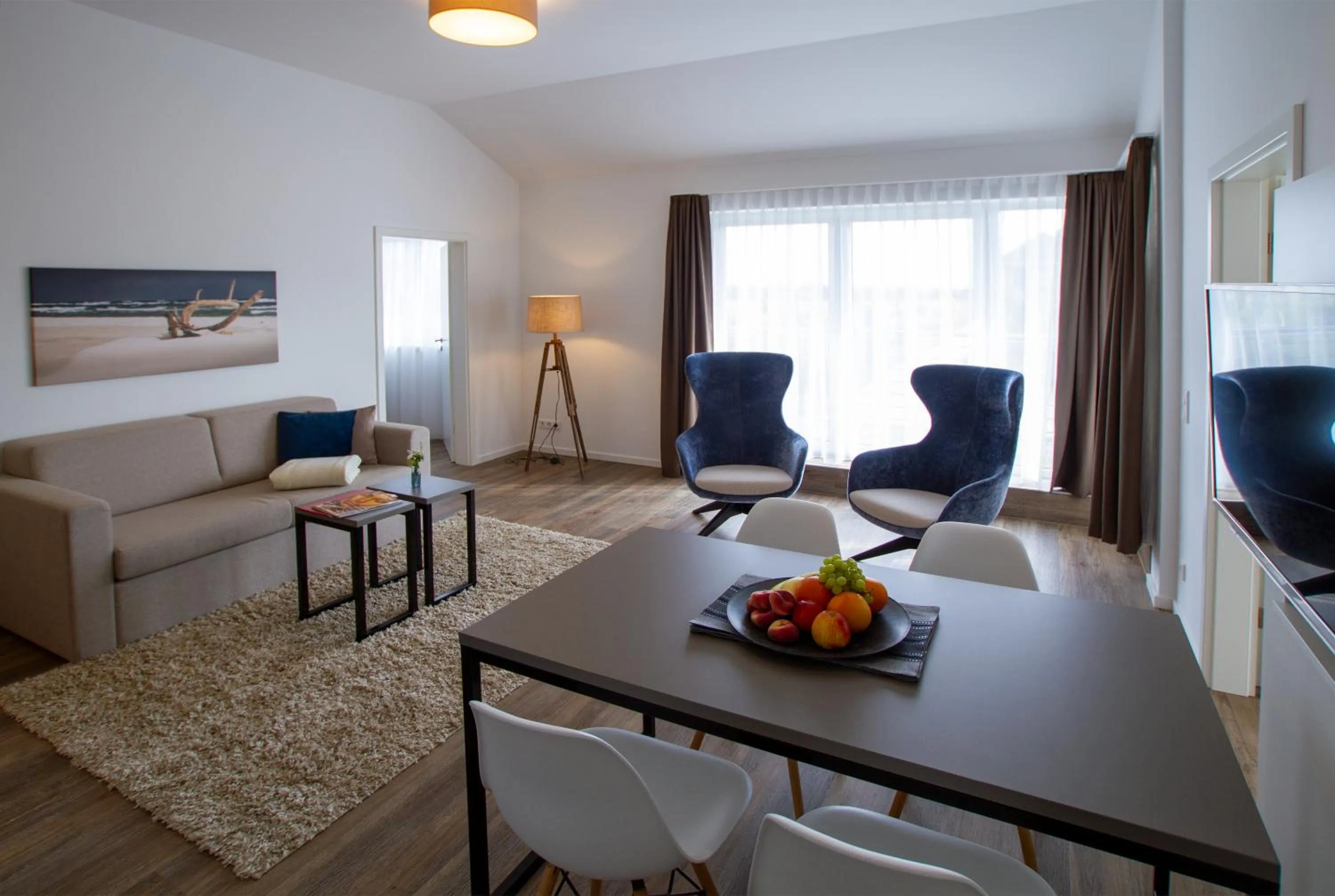 Living room in Appartements an der Golfanlage