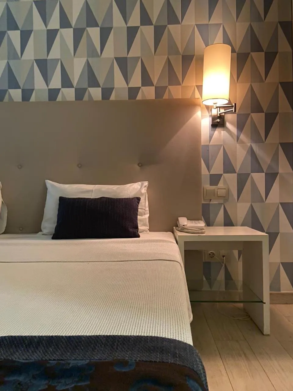 Bed in Ouril Hotel Julia