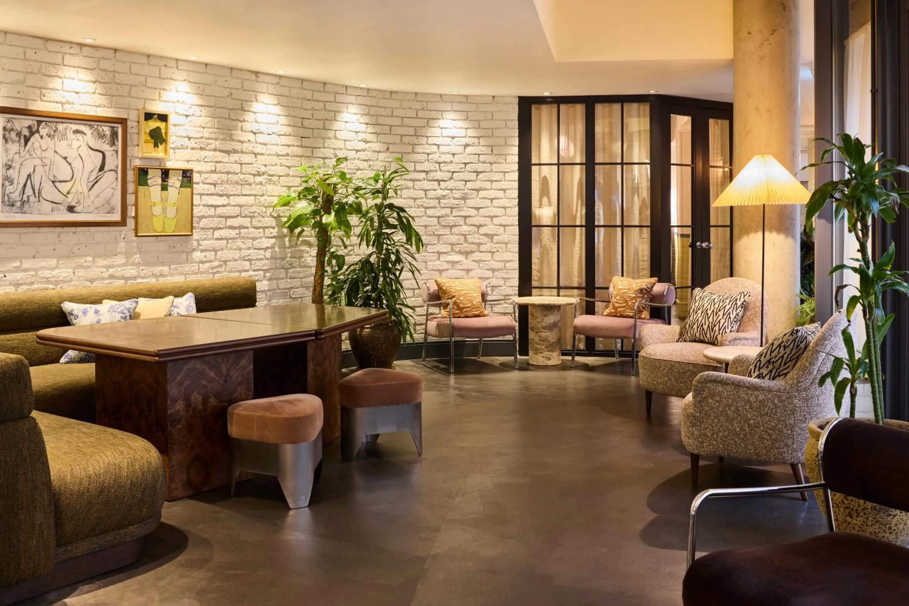 Lobby or reception in The Hoxton, Shoreditch